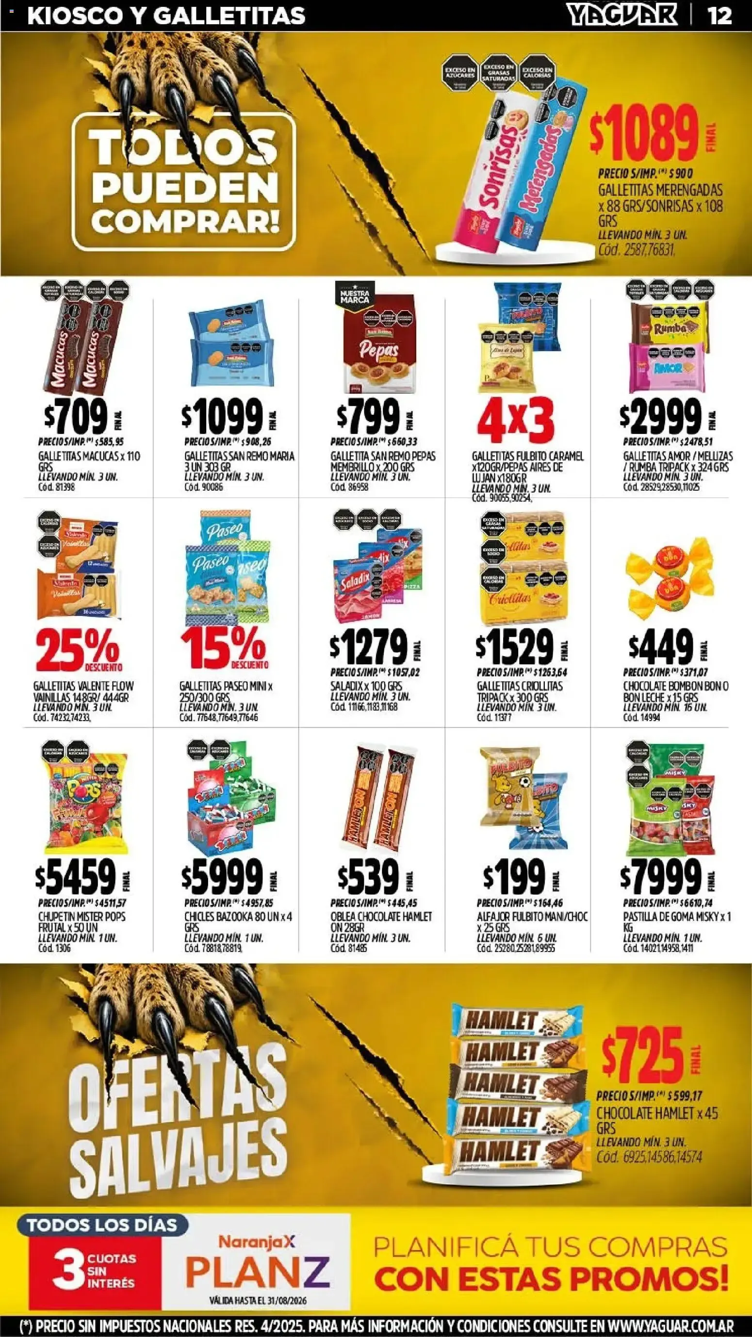 Ofertas de Yaguar - Oferta Semanal General Roca del 03/08/2026 - 08/08/2026 3 de agosto al 8 de agosto 2026 - Página 14 del catálogo