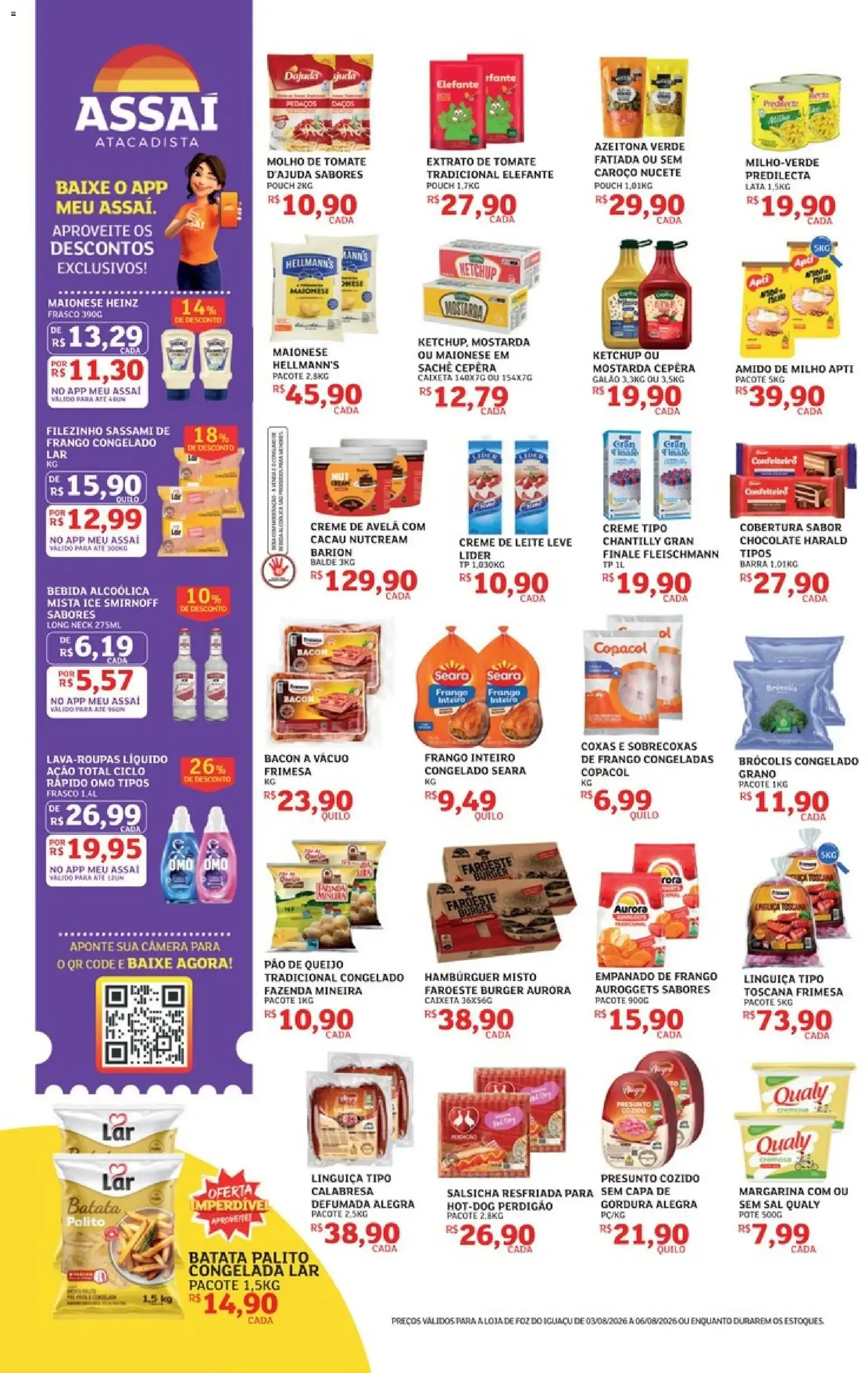 Encarte de Assaí Atacadista ofertas - PR de 03/08/2026 | Promoções Online 3 de agosto até 6 de agosto 2026 - Pagina 2