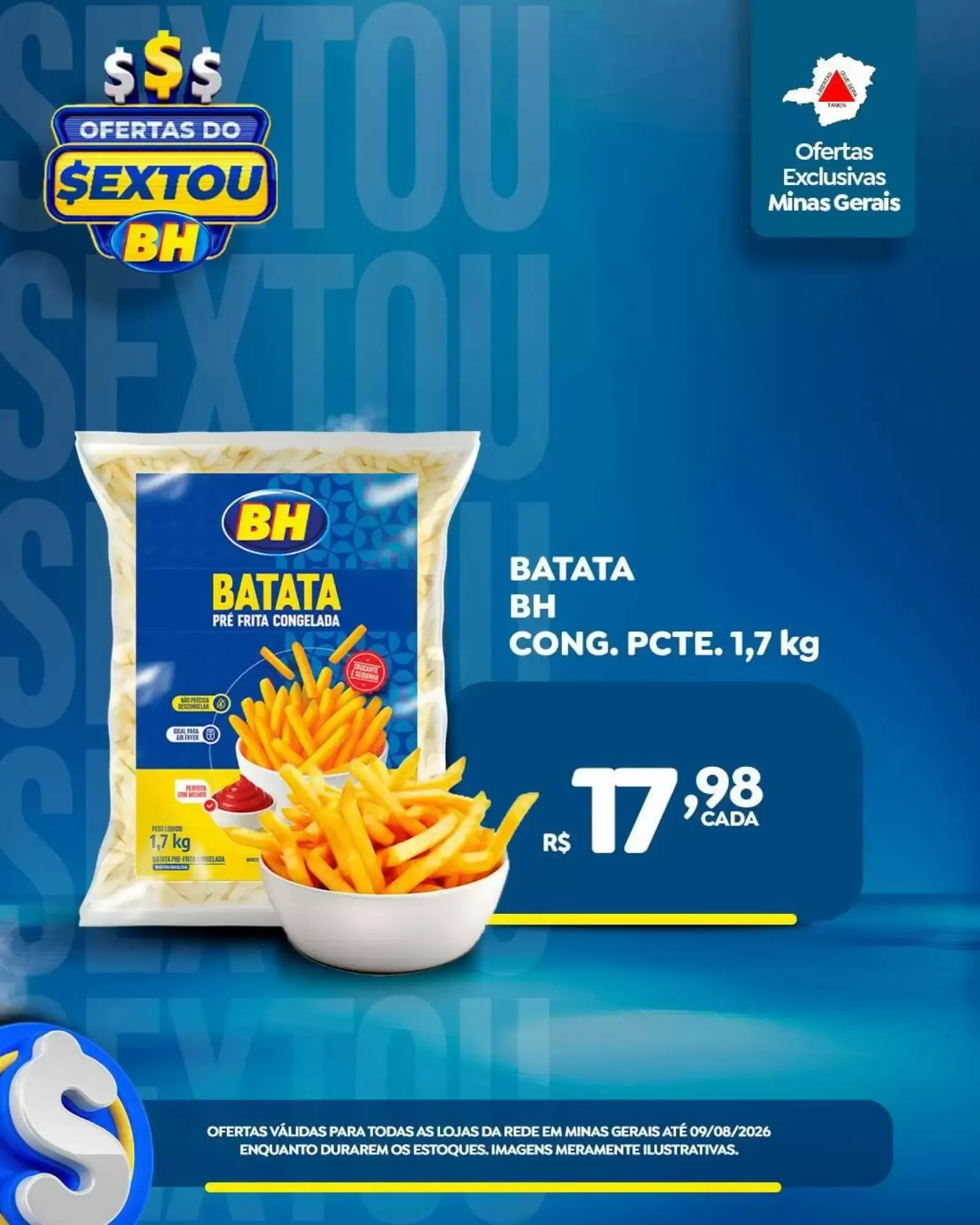 Encarte de Ofertas do Sextou BH 7 de agosto até 9 de agosto 2026 - Pagina 14