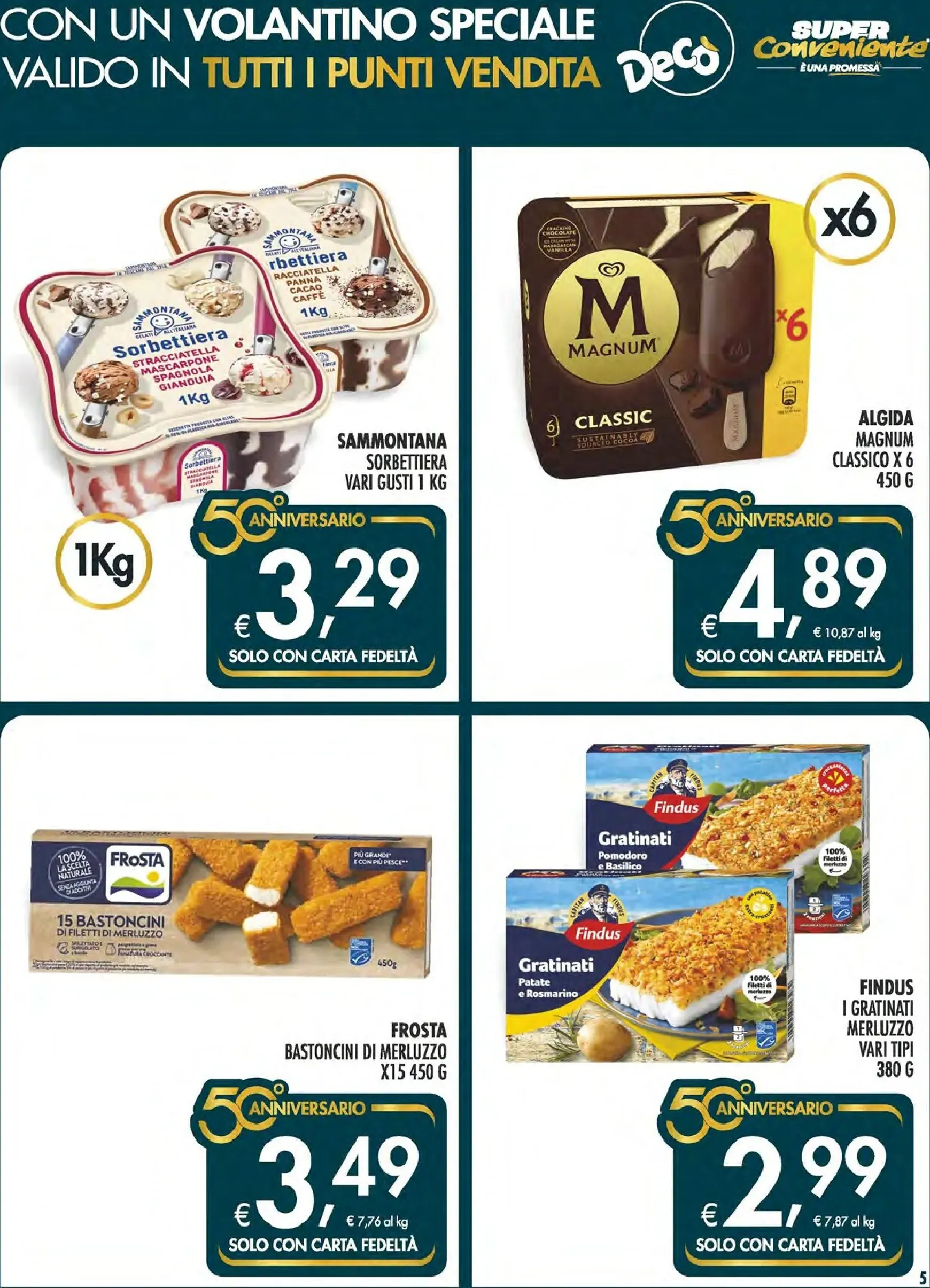 Volantino attuale di Decò - Anniversario valido dal giovedì 04/06/2026 al mercoledì 10/06/2026 da 4 giugno a 10 giugno di 2026 - Pagina del volantino 5