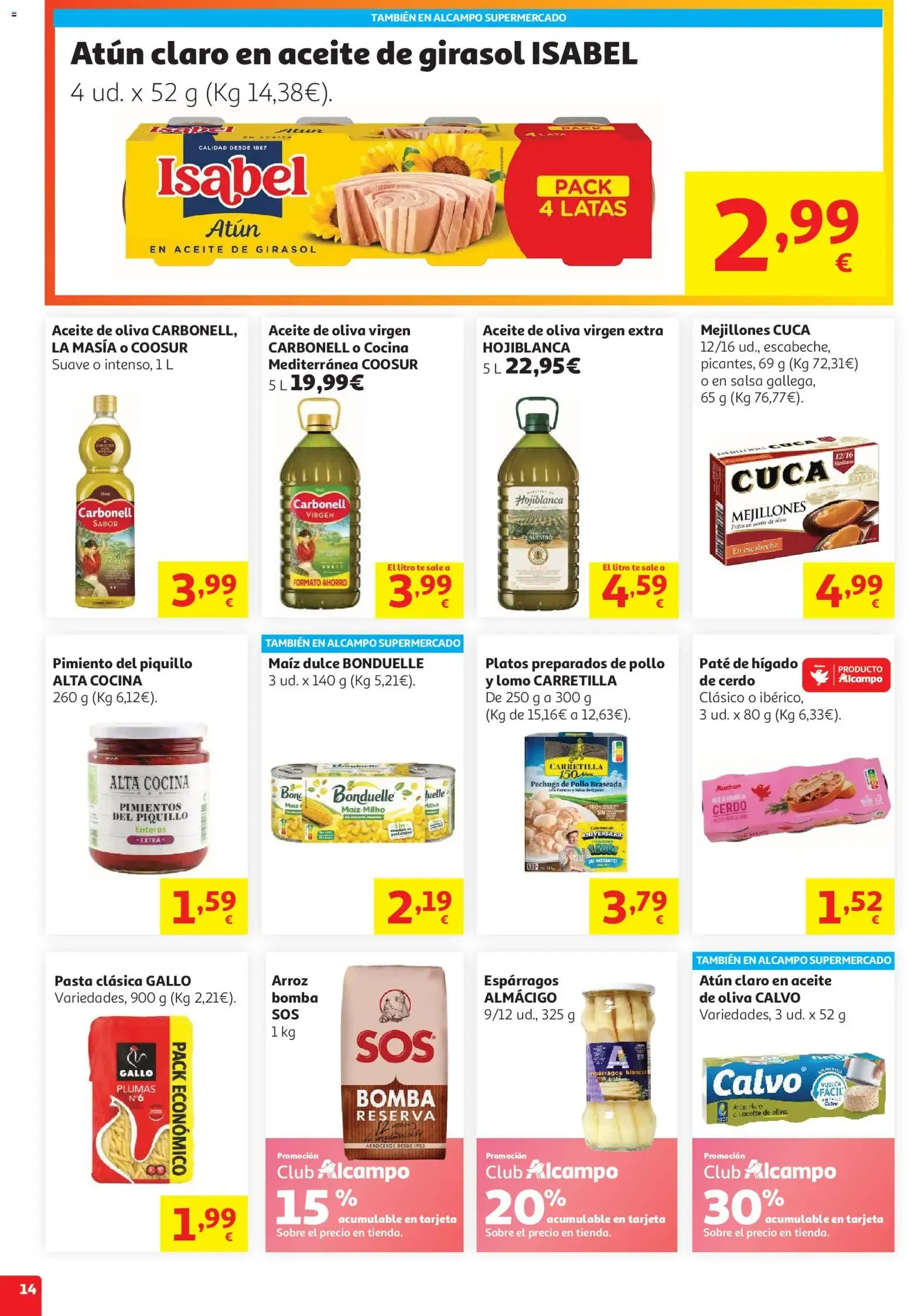 Catálogo de Come fácil en verano en un abrir y cerrar de nevera 29 de julio al 12 de agosto 2026 - Página 14