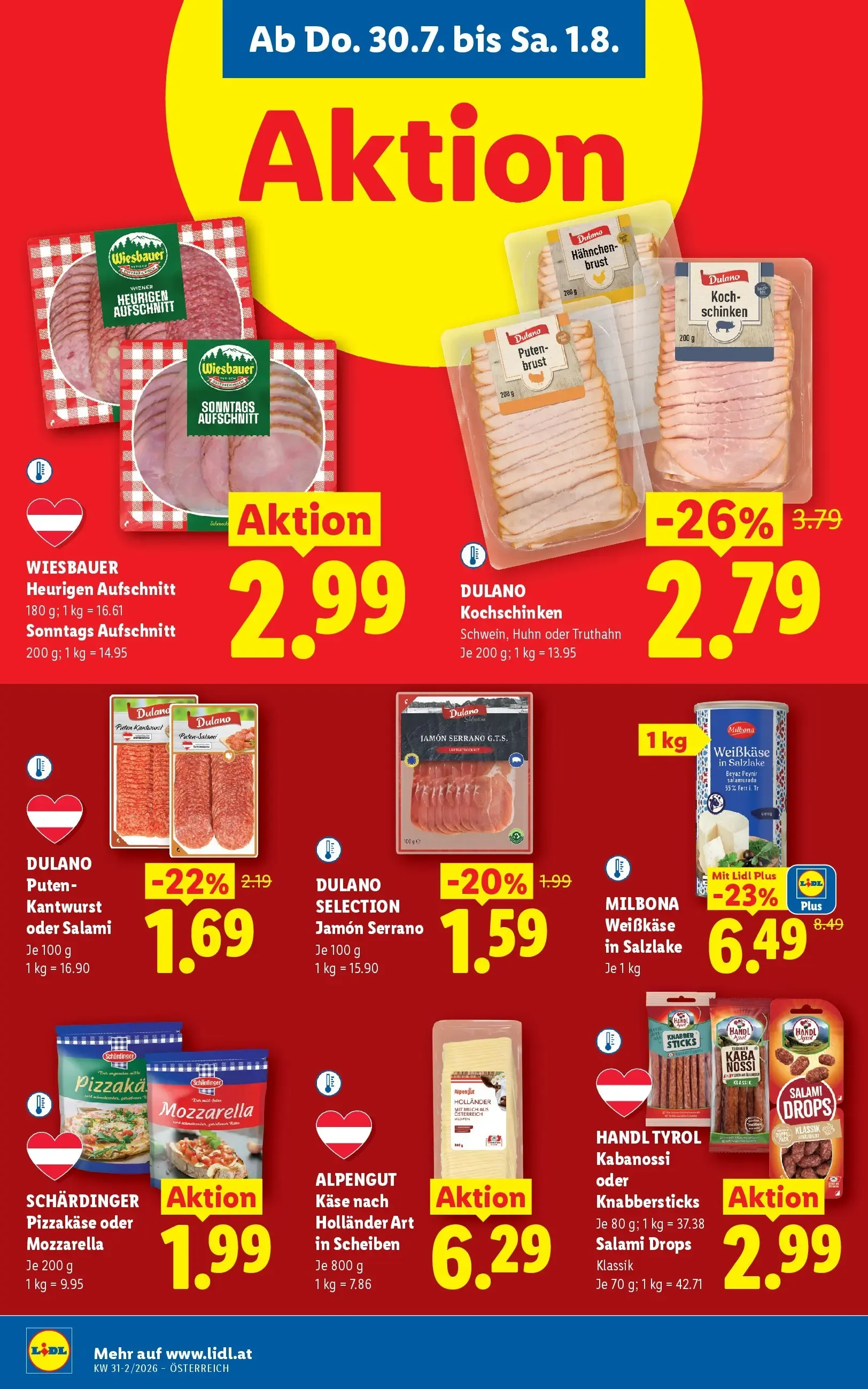 Lidl Aktion von 30. Juli bis 1. August 2026 - Flugblätt seite  14