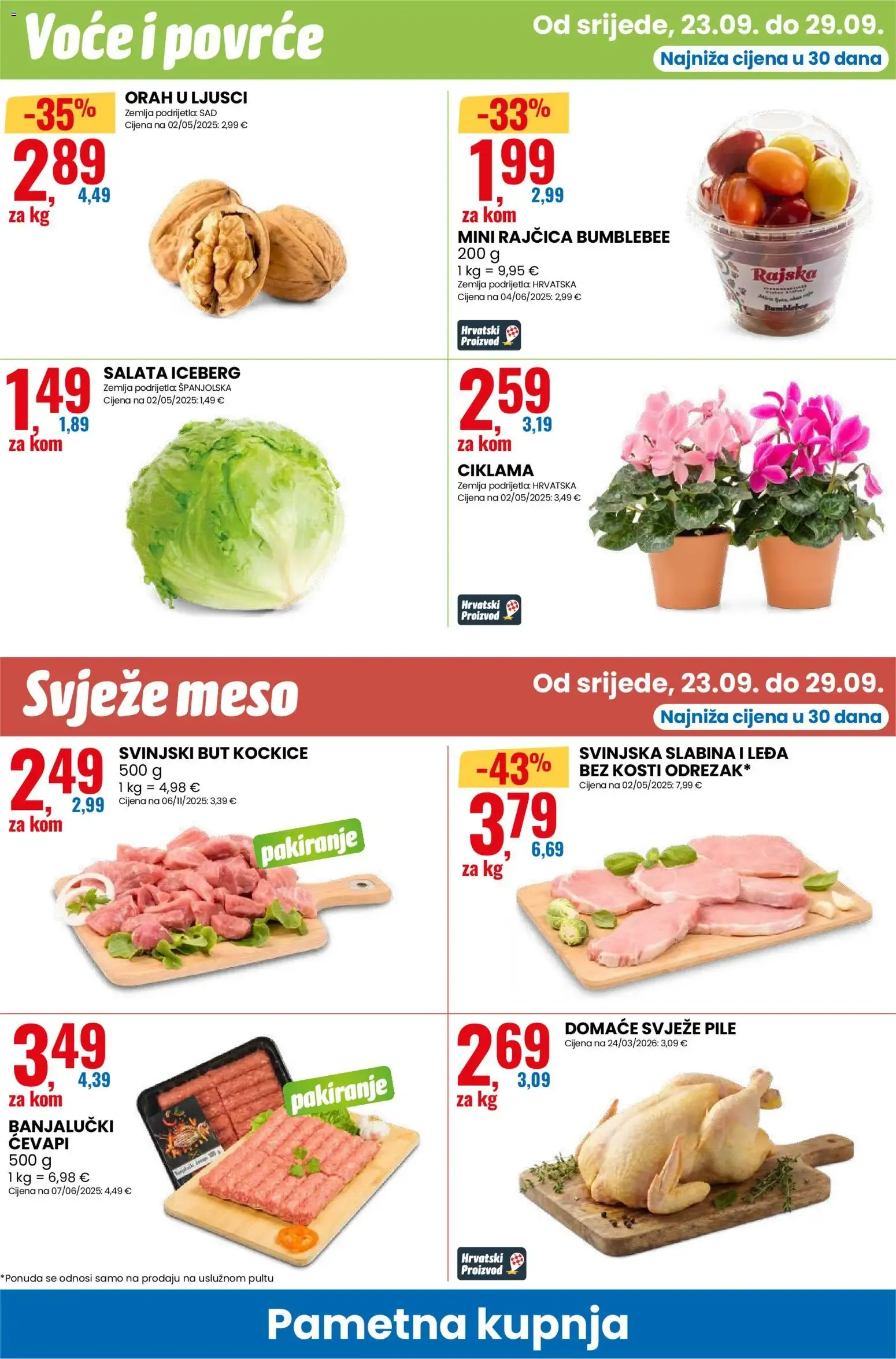 Katalog Eurospin Katalog novi od 23.09.2026 na listanje > letak digitalni od 23. rujna do 29. rujna 2026. - Pregled Stranica 6