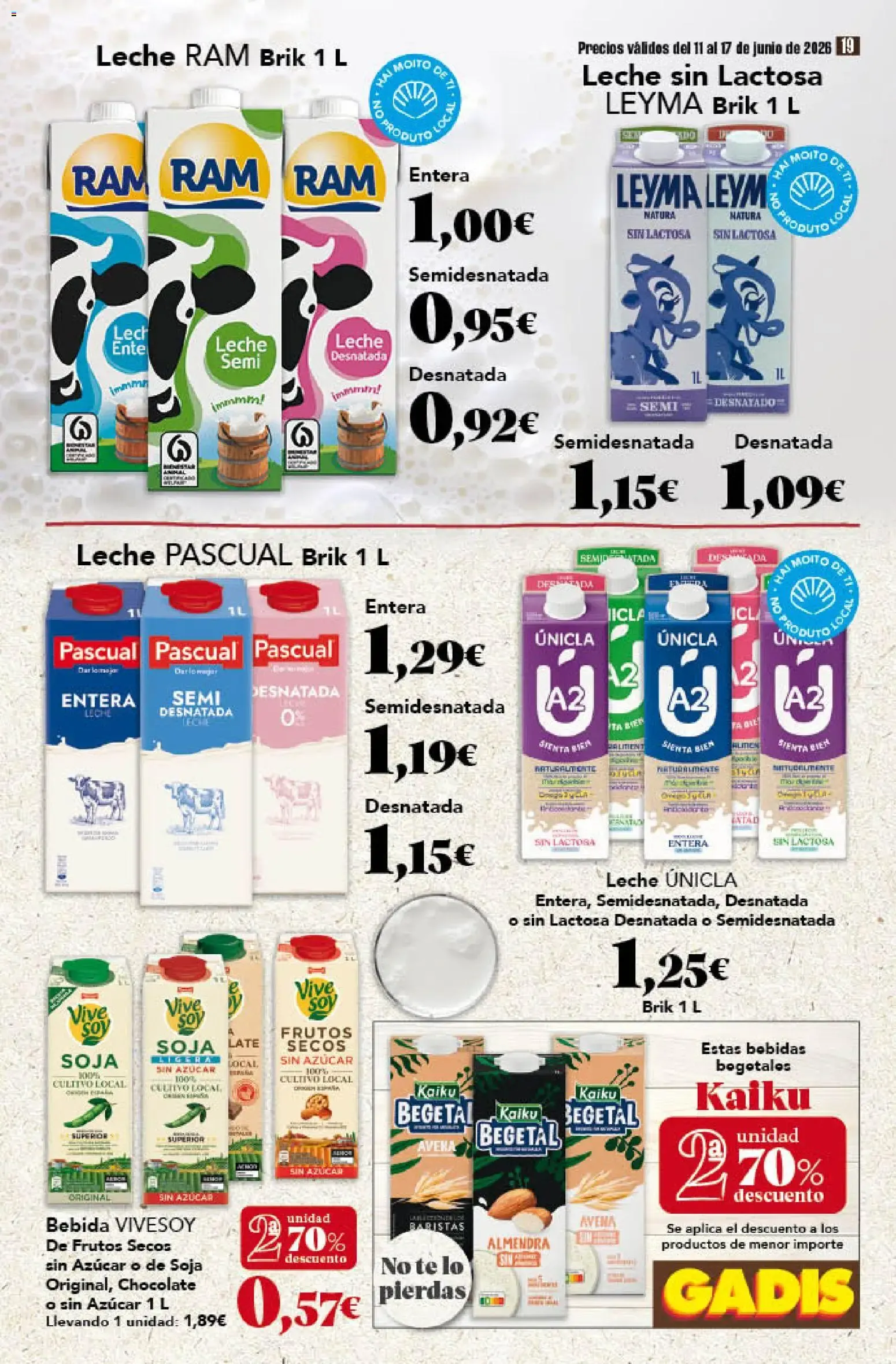 Catálogo de Gadis folleto 11/06/2026 - 17/06/2026 11 de junio al 17 de junio 2026 - Página 19