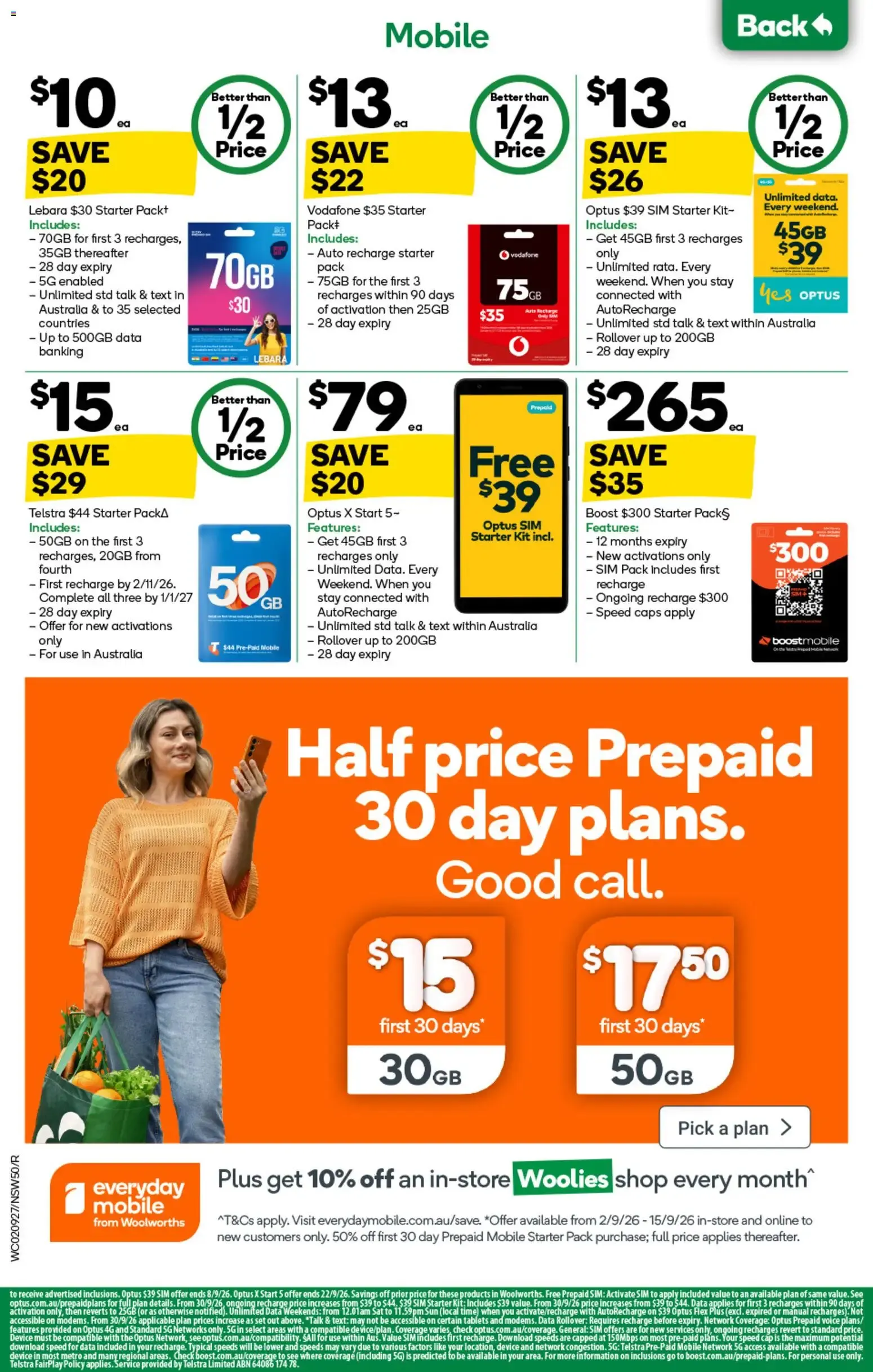 Woolworths - Happy Father's Day - Catalogue valid from 2 September to 8 September 2026 - page 50