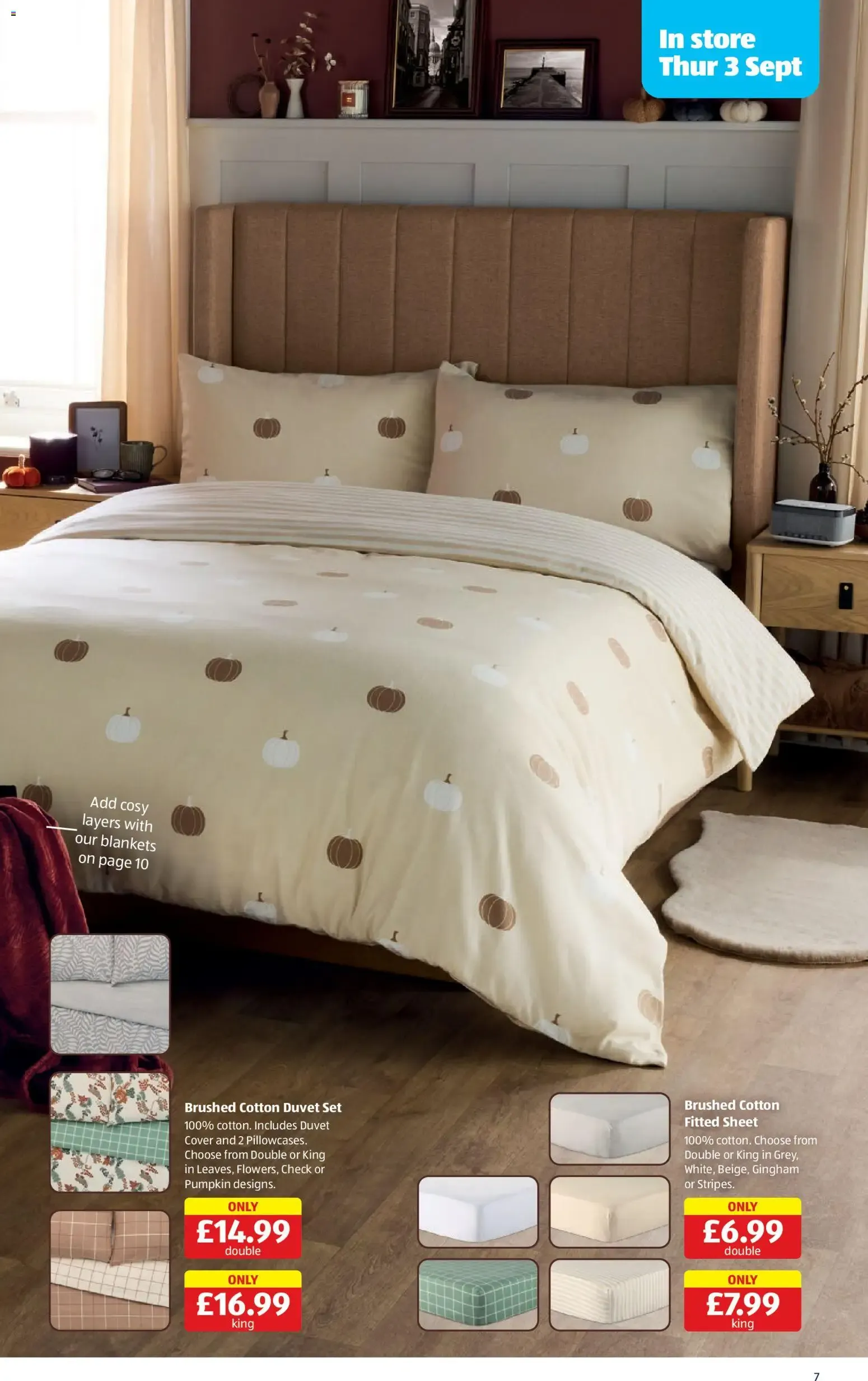 Aldi Specialbuys - Hello autumn from 3 September to 9 September 2026 - Catalogue Page 7