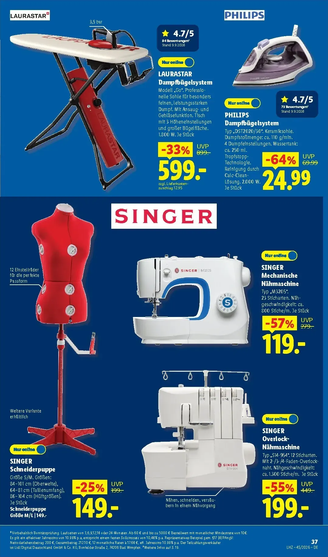 Lidl - Nonfood Prospekt nächste Woche – von Montag 02.11.2026 bis Samstag 07.11.2026 von 2. November bis 7. November 2026 - Prospekt seite 17