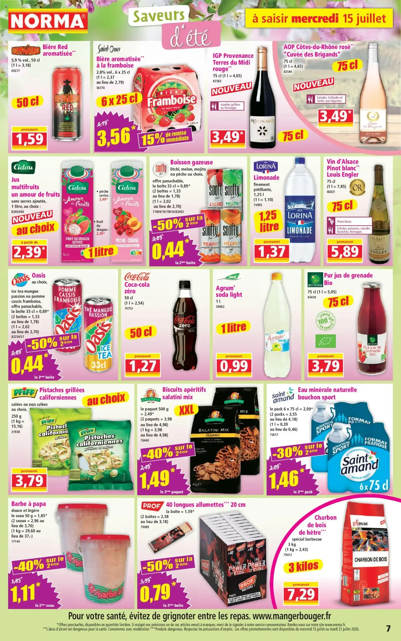Norma catalogue à partir du 15/07/2026 - promo en ligne du 15 juillet au 21 juillet 2026 - Catalogue page 7