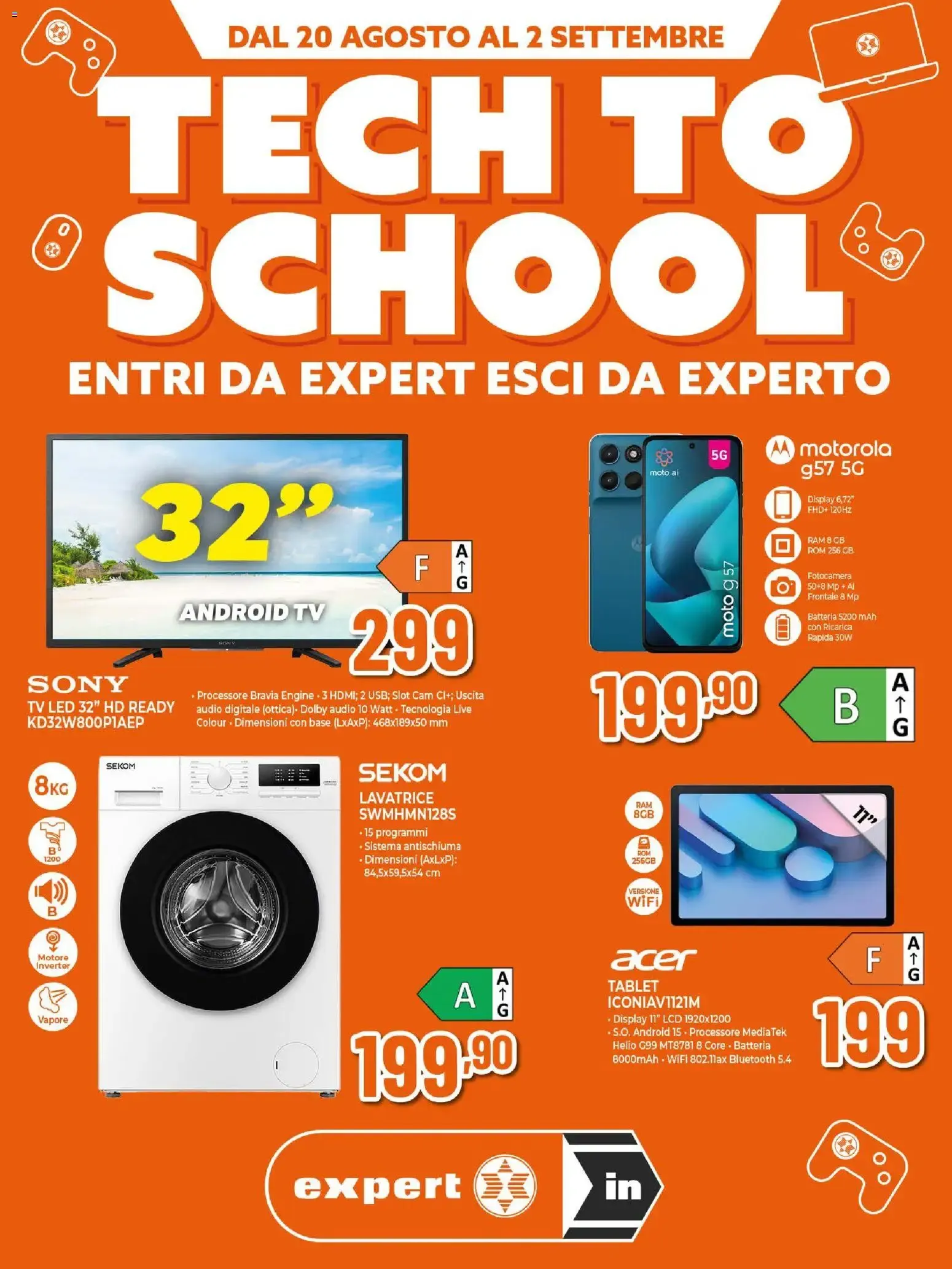 Tech to School da 20 agosto a 2 settembre di 2026 - Pagina del volantino 1