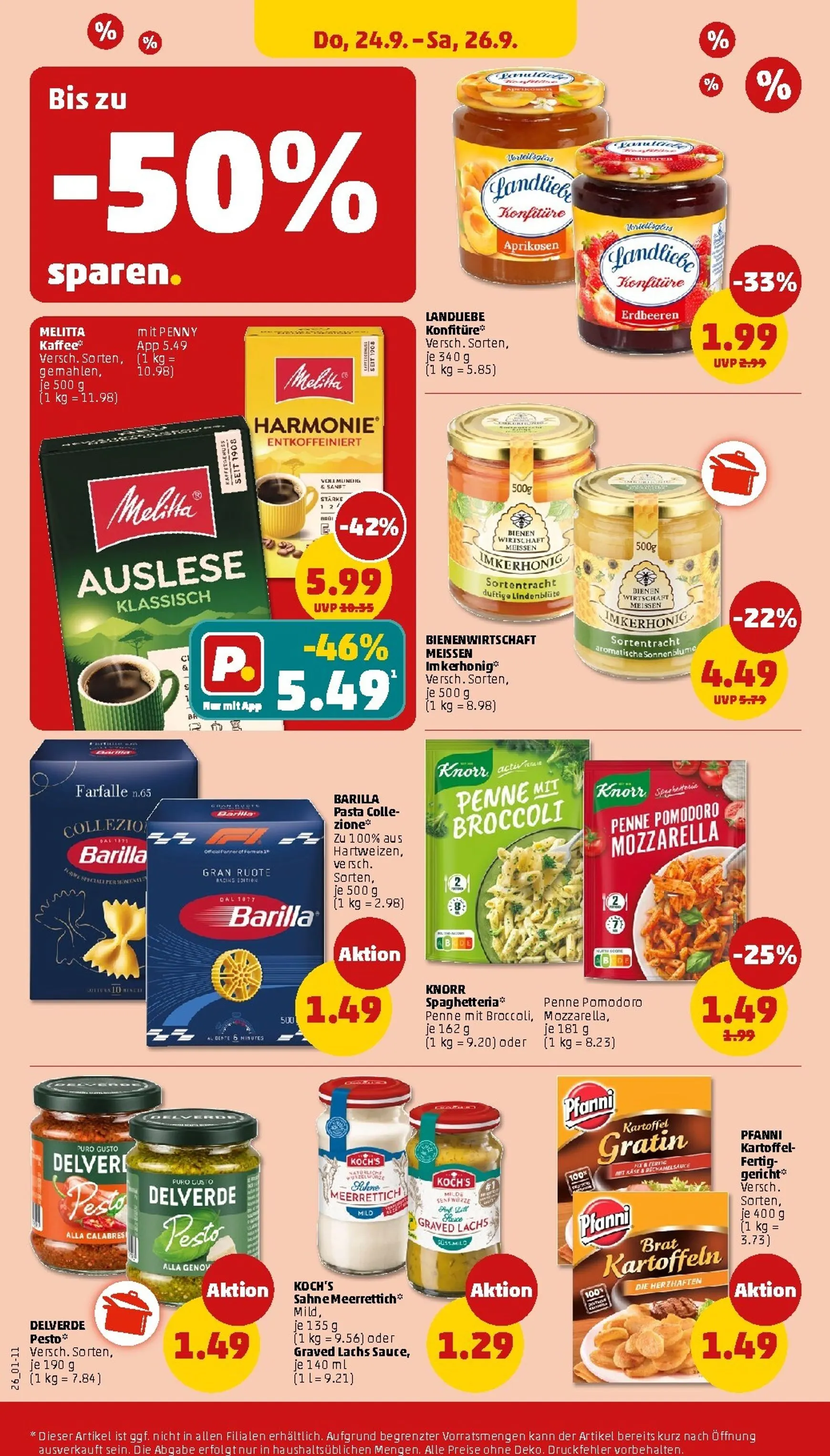 PENNY Prospekt nächste Woche – von Montag 21.09.2026 bis Samstag 26.09.2026 von 21. September bis 26. September 2026 - Prospekt seite 34
