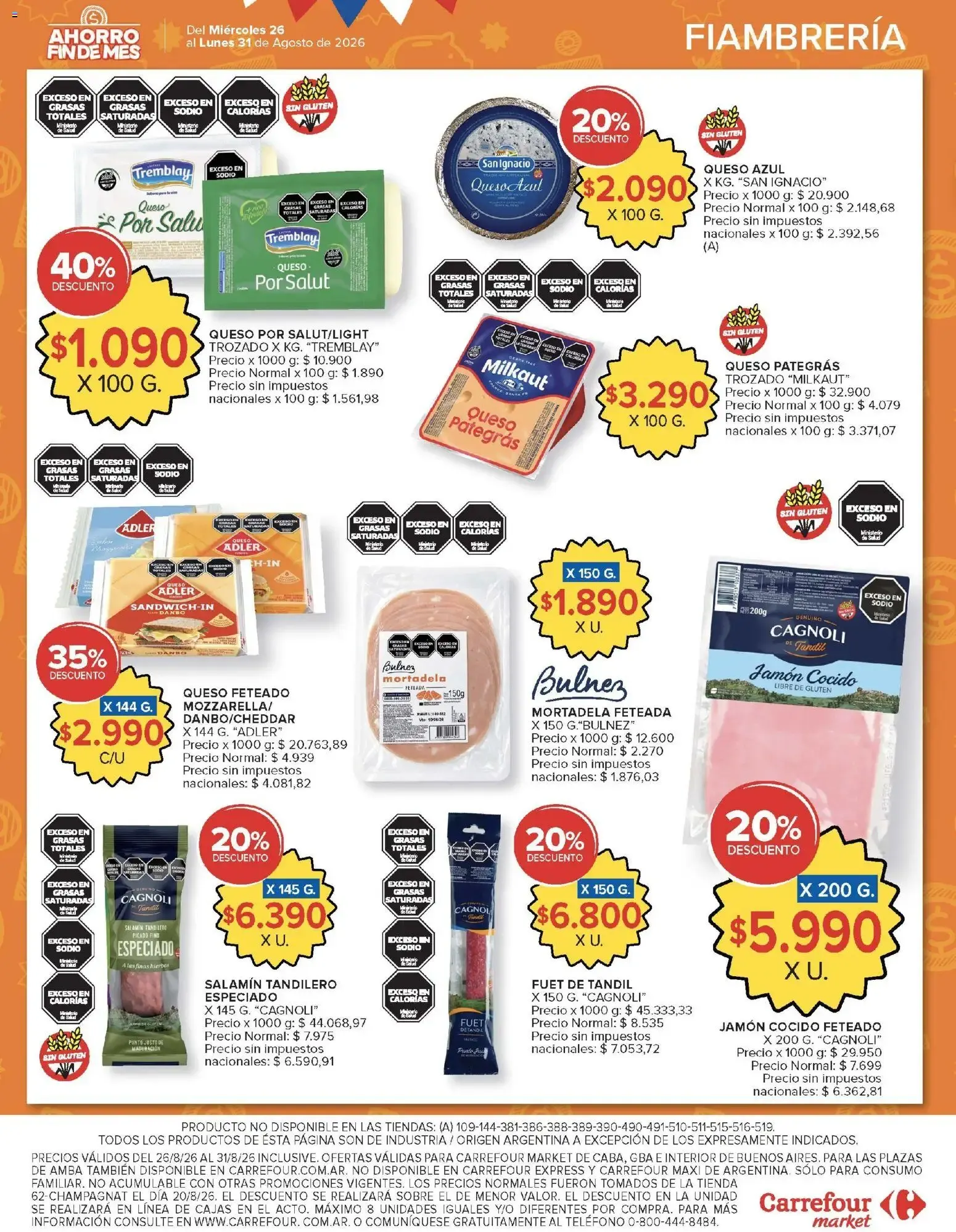 Ofertas de Carrefour ofertas || del 26/08/2026 - 31/08/2026 || Promociones 26 de agosto al 31 de agosto 2026 - Página 39 del catálogo