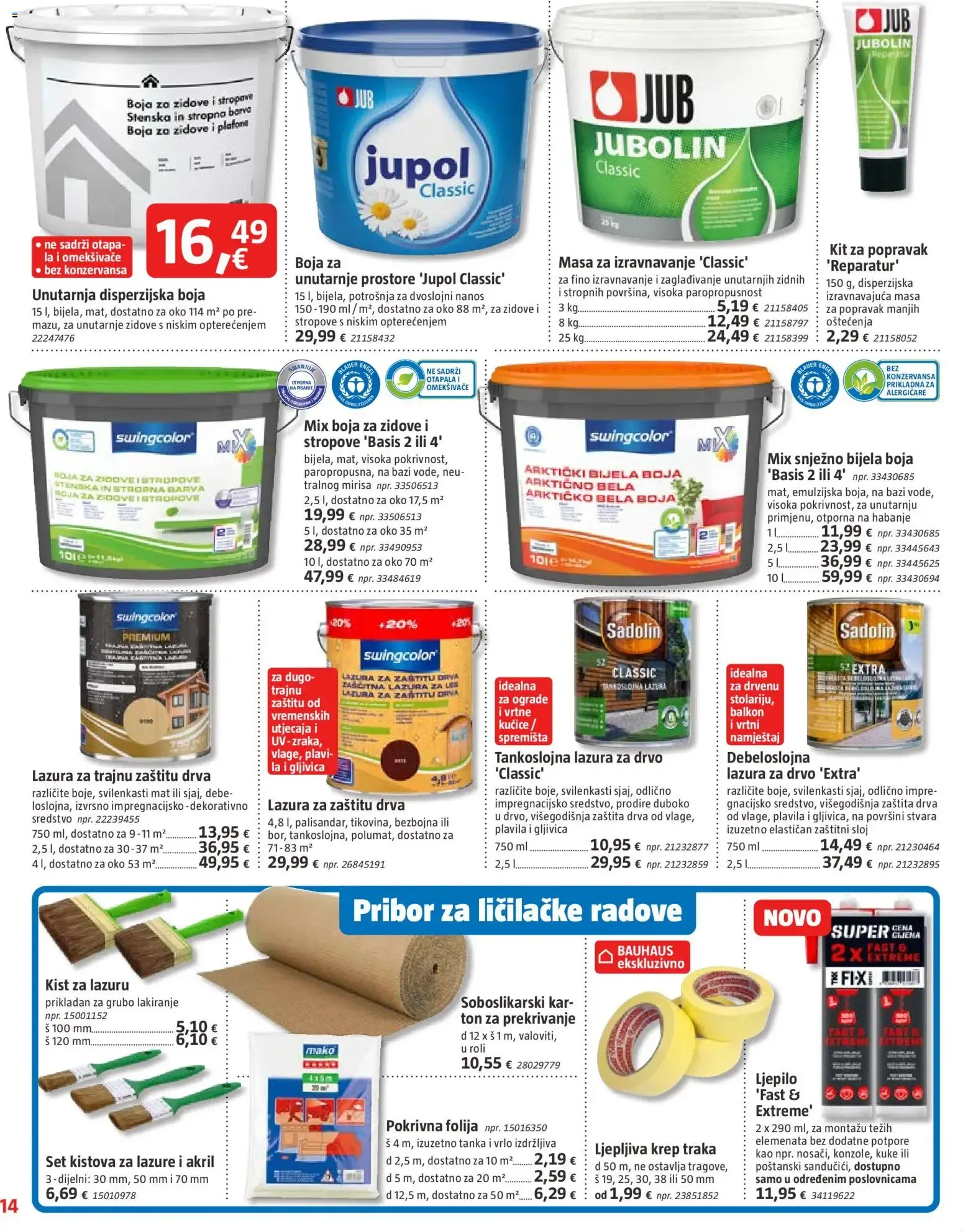 Katalog Bauhaus Katalog novi od 19.08.2026 na listanje > letak digitalni od 19. kolovoza do 1. rujna 2026. - Pregled Stranica 14