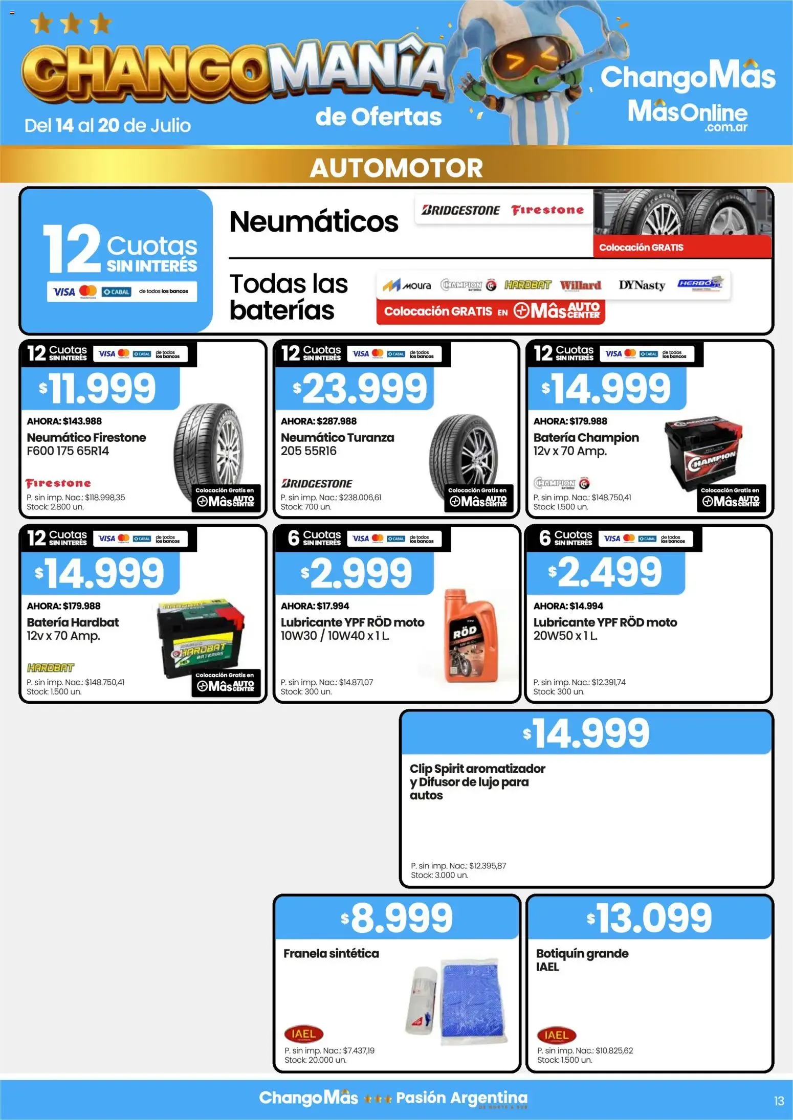 Ofertas de CHANGOMANIA 14 de julio al 20 de julio 2026 - Página 13 del catálogo