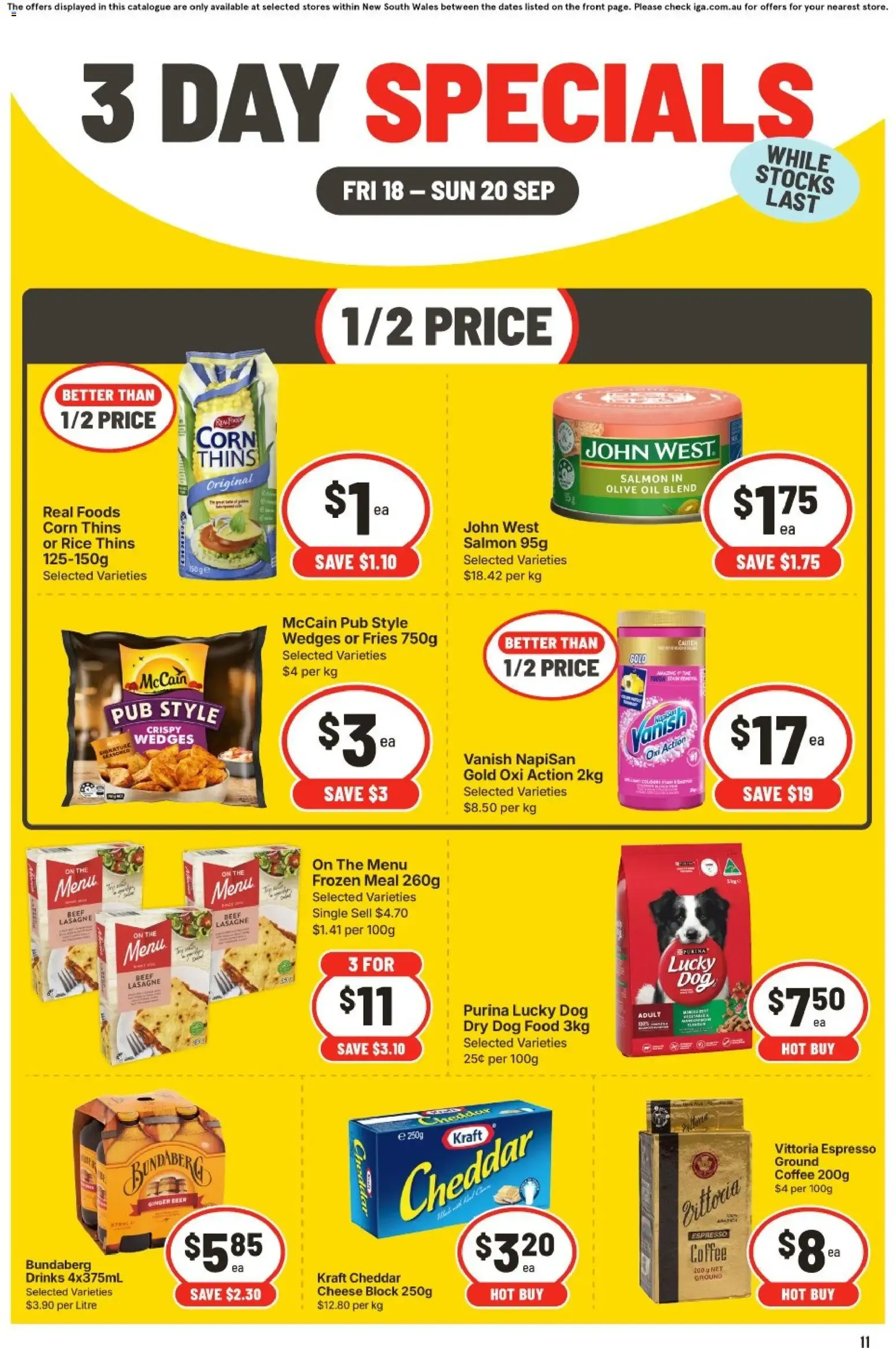 3 DAY SPECIALS - Catalogue valid from 18 September to 20 September 2026 - page 3