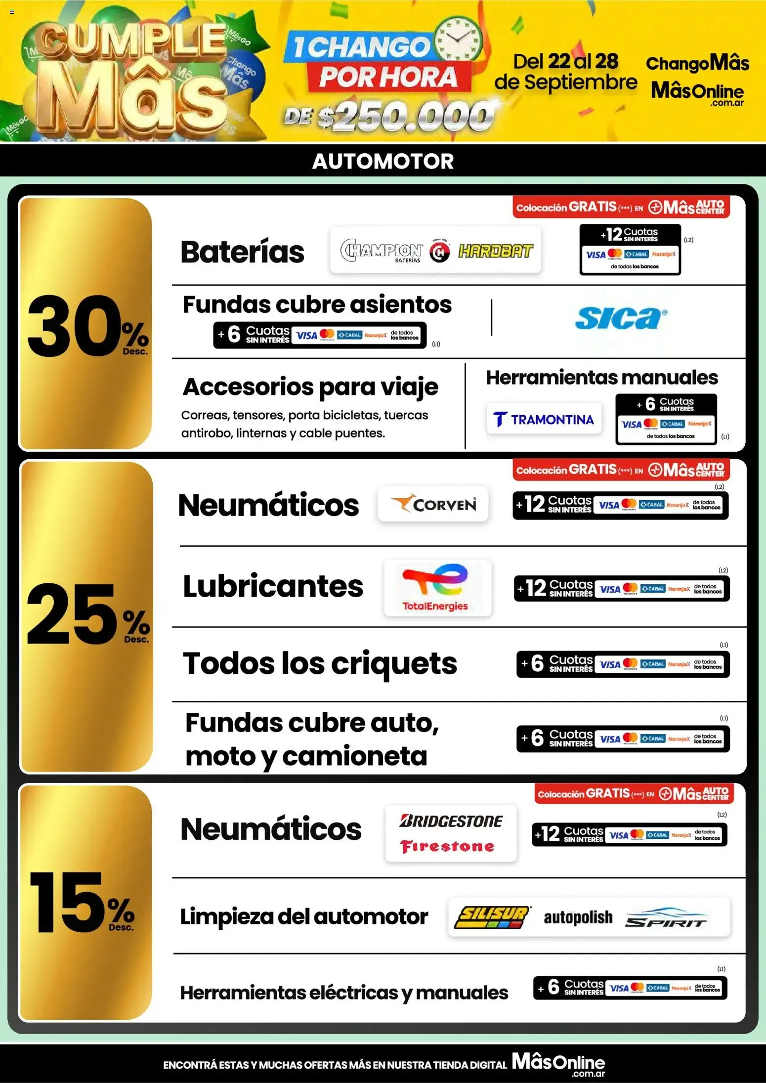 Ofertas de CUMPLE Más 22 de septiembre al 28 de septiembre 2026 - Página 15 del catálogo