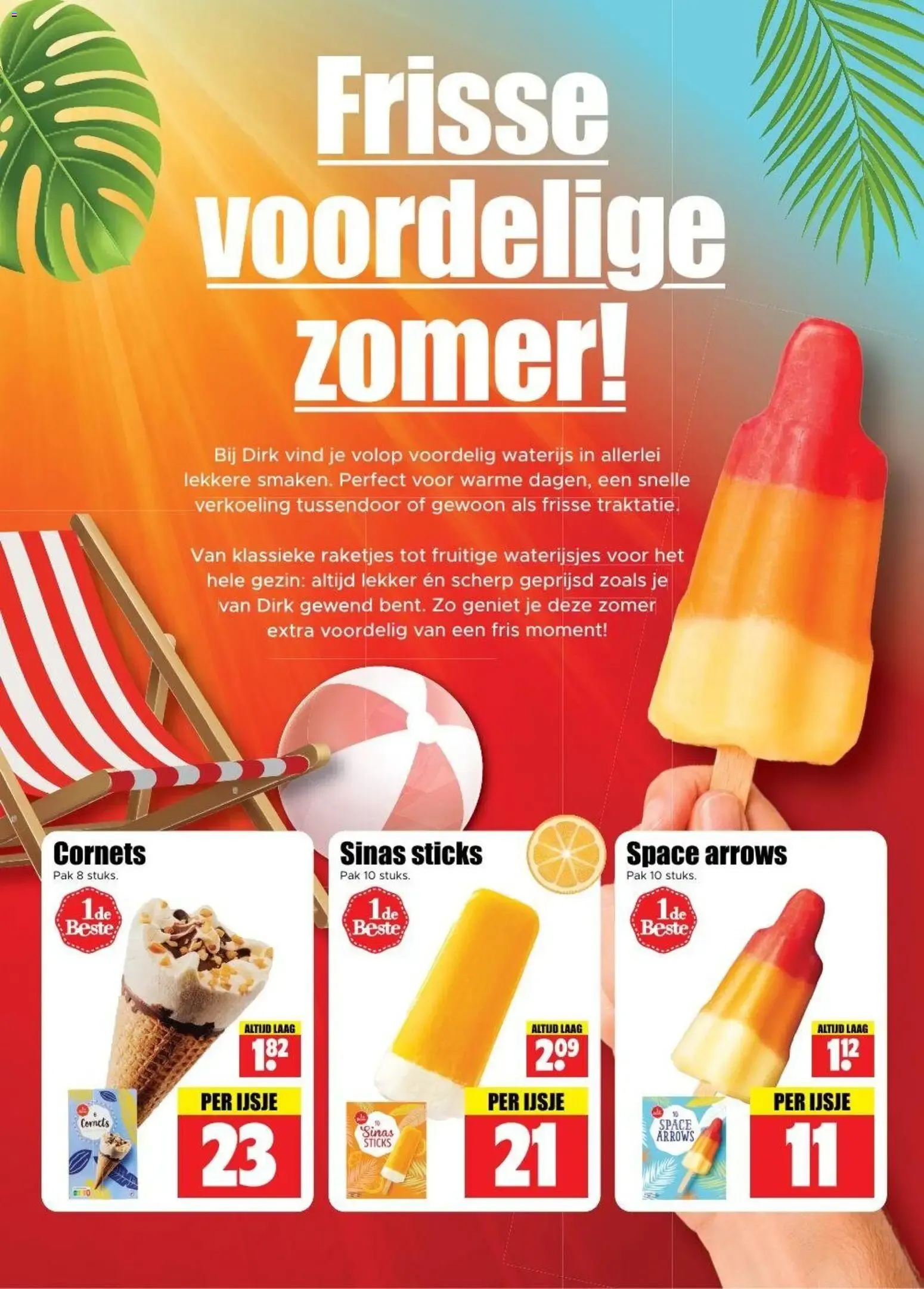 Dirk: Zomerstunt en aanbiedingen Ben & Jerry's & Magnum van 8 juli tot 14 juli 2026 - Folder pagina 16
