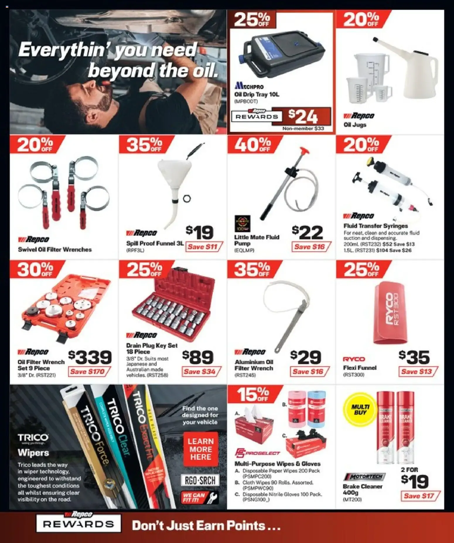 Repco new specials valid 14 Oct 2026 - 27 Oct 2026 from 14 October to 27 October 2026 - Catalogue Page 8