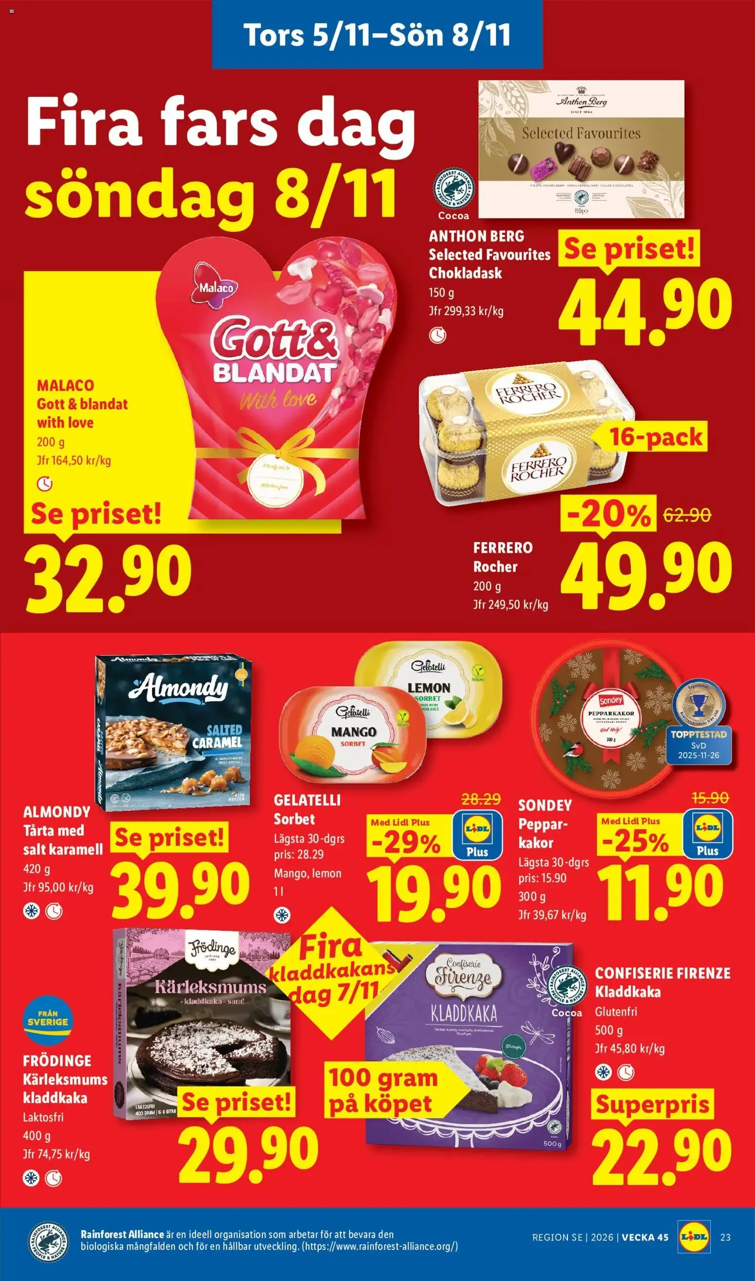 Lidl - erbjudanden från 02/11/2026 - 08/11/2026 > Reklamblad nuvarande rabatter från 2 november till 8 november 2026 - Reklamblad sidor 26
