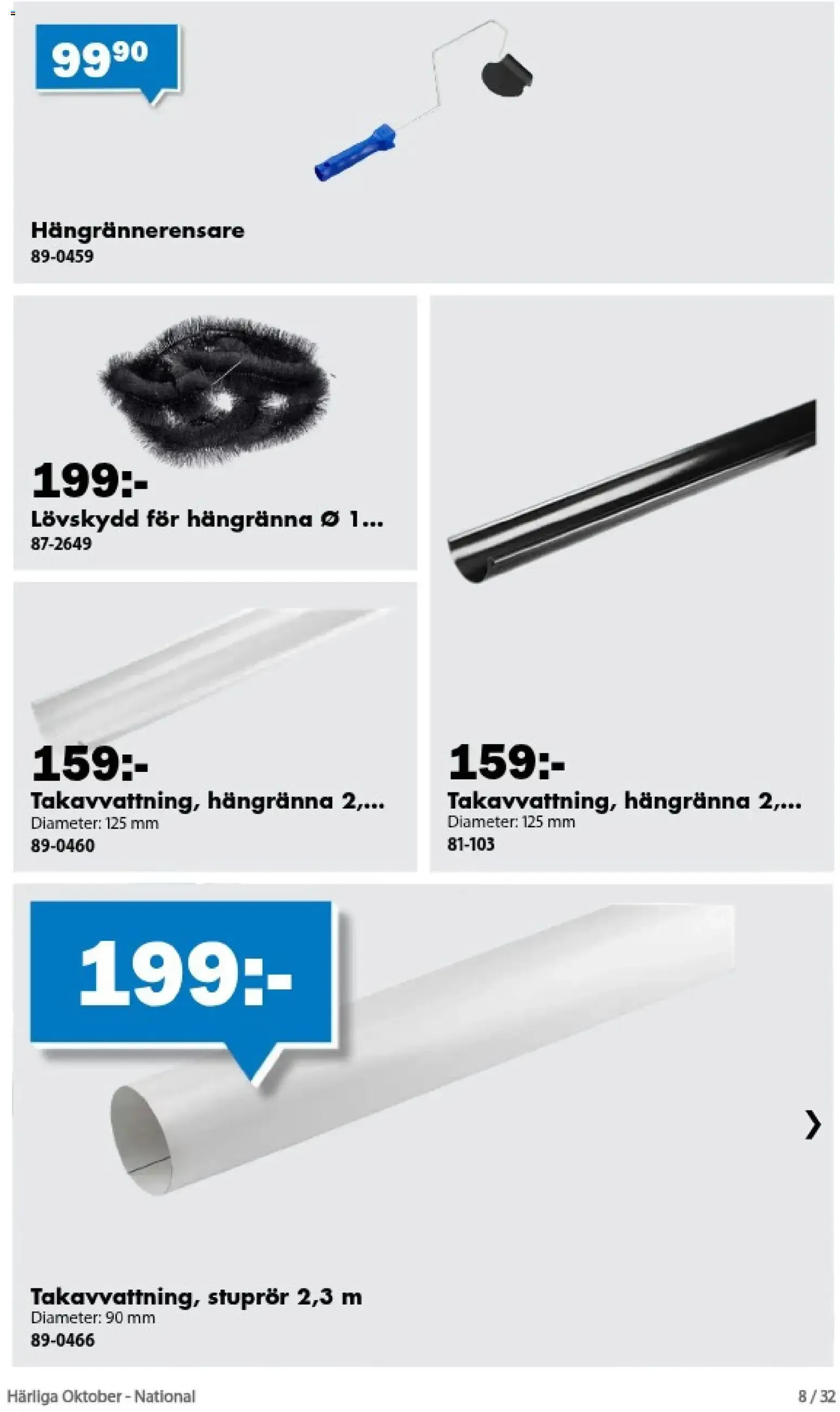 Biltema från 25 september till 22 oktober 2026 - Reklamblad sidor 8