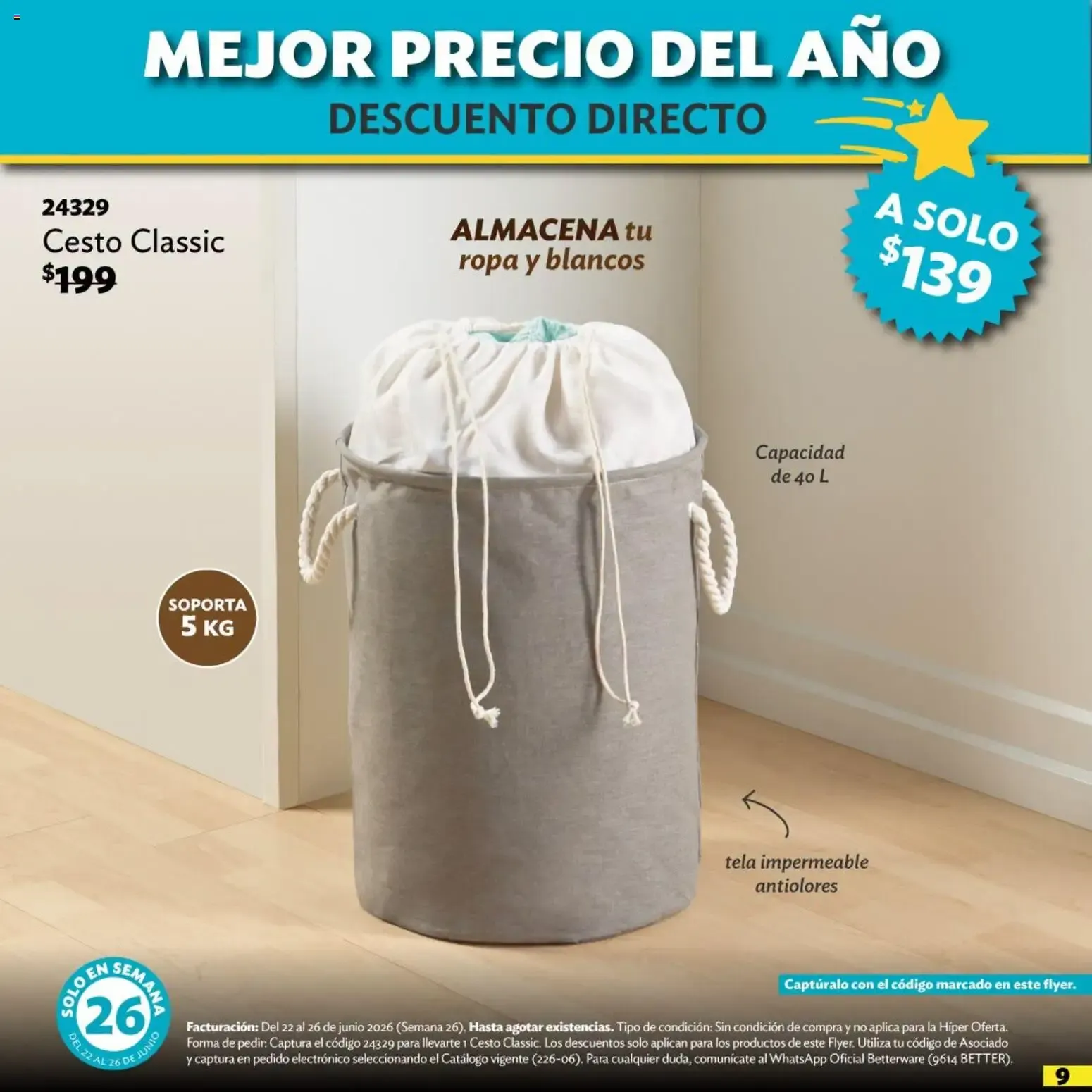 Catálogo de Betterware Ofertas (22/06/2026 - 26/06/2026) - catálogo en línea 22 de junio al 26 de junio 2026 - Pagina 10