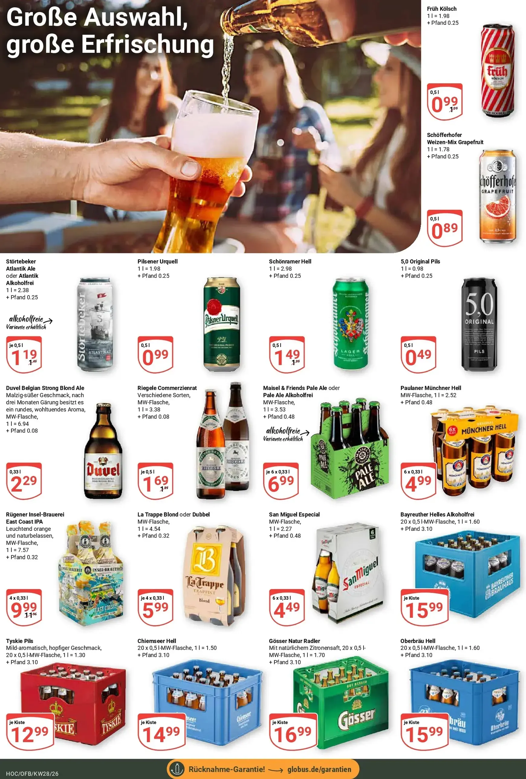 Globus - Hockenheim Prospekt – von Montag 06.07.2026 bis Samstag 11.07.2026 von 6. Juli bis 11. Juli 2026 - Prospekt seite 19