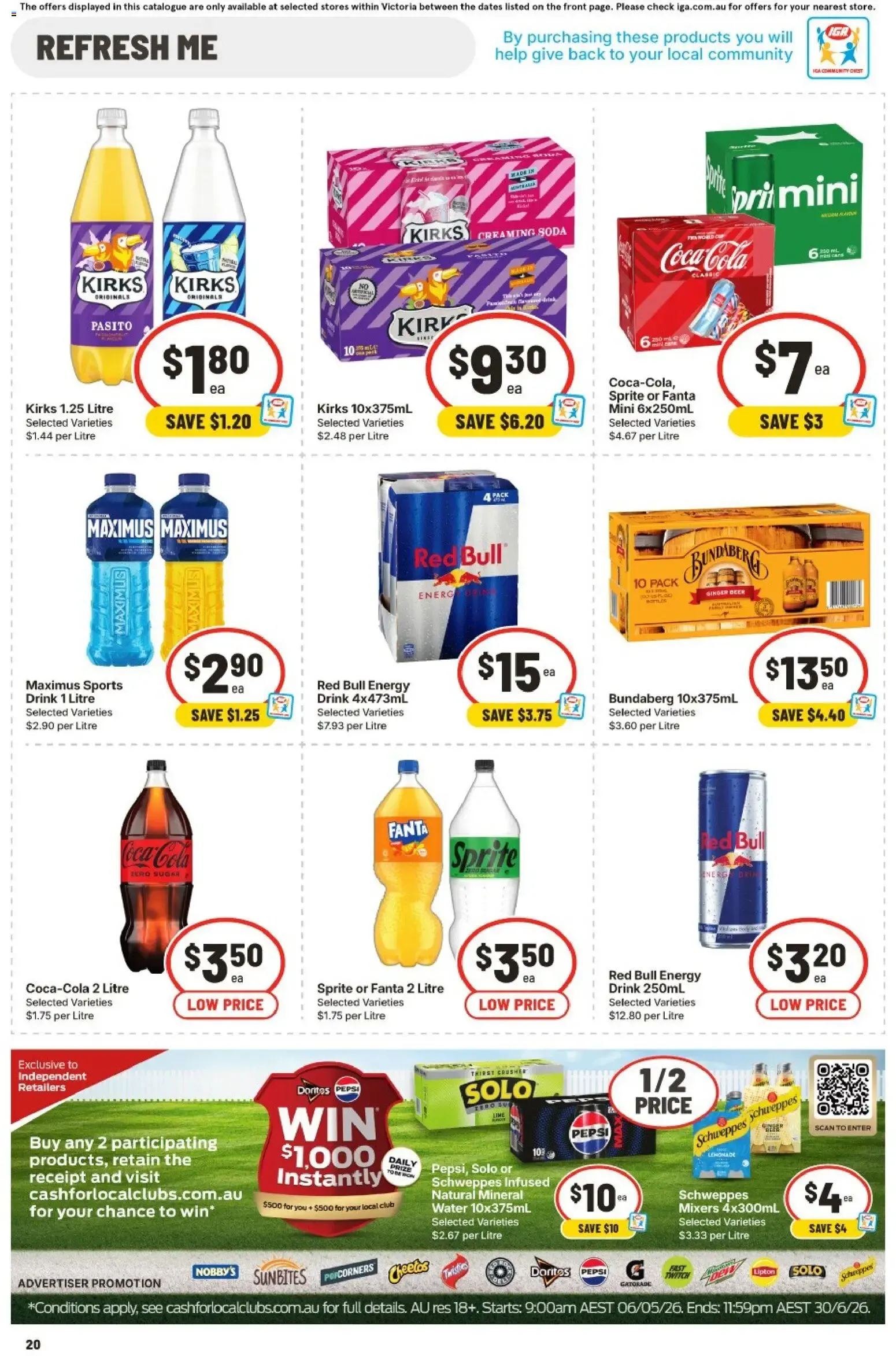 IGA catalogue valid from 10/06/2026 > Online Australia - Catalogue valid from 10 June to 16 June 2026 - page 20