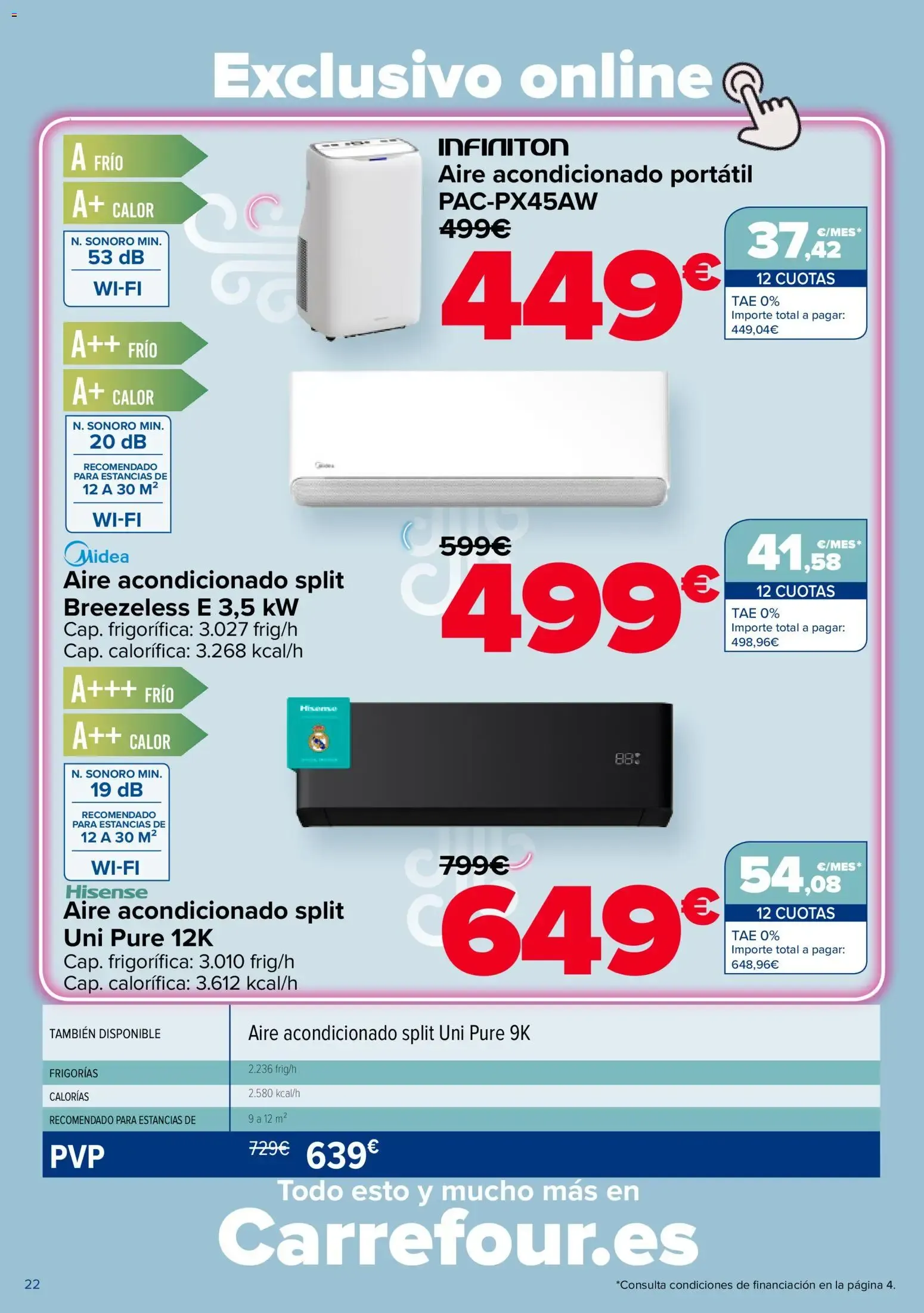 Catálogo de Carrefour Aire Acondicionado del 25/05/2026 | Catálogo 25 de mayo al 2 de julio 2026 - Página 20