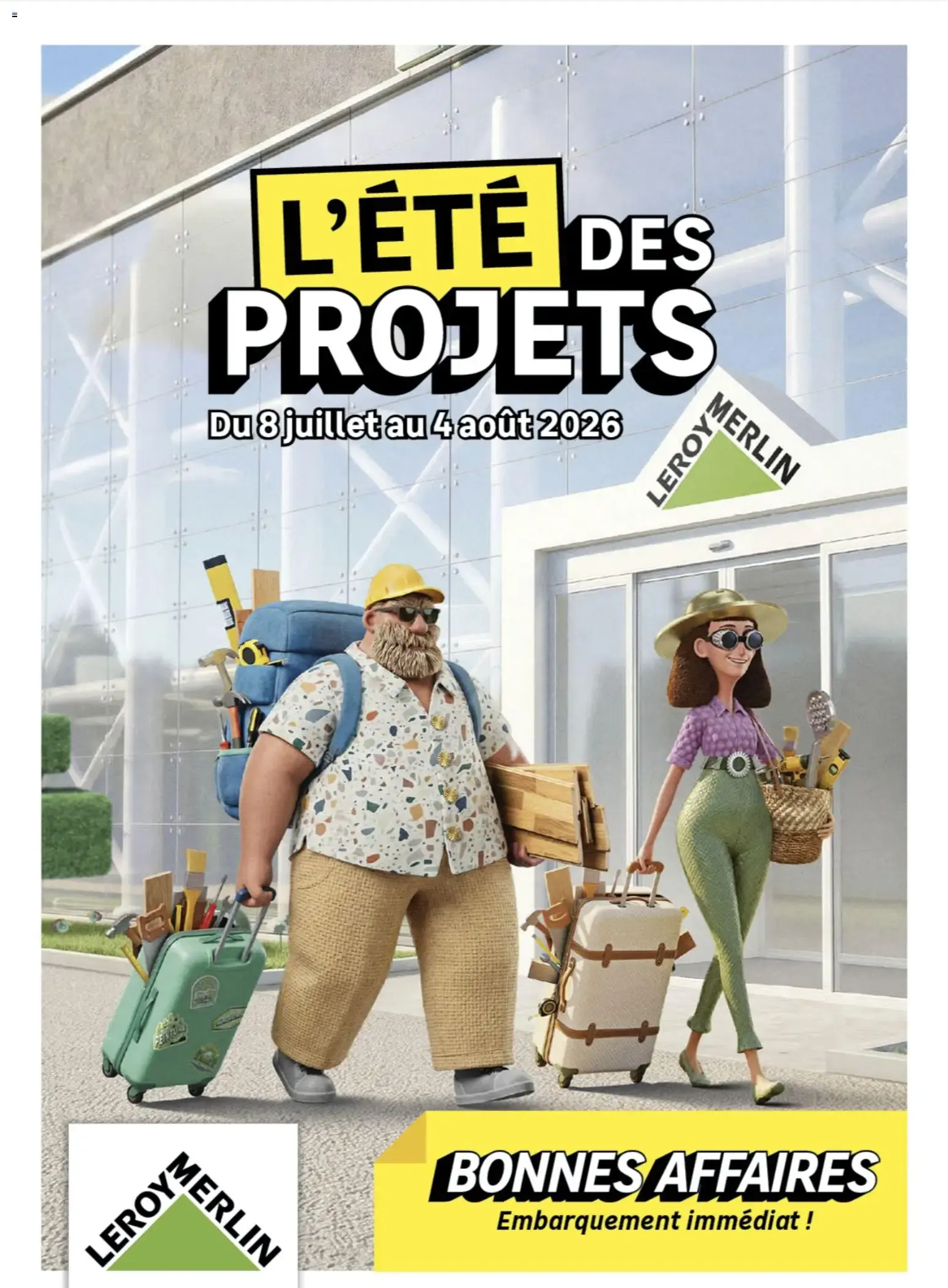 L'ÉTÉ DES PROJETS du 8 juillet au 4 août 2026 - Catalogue page 1