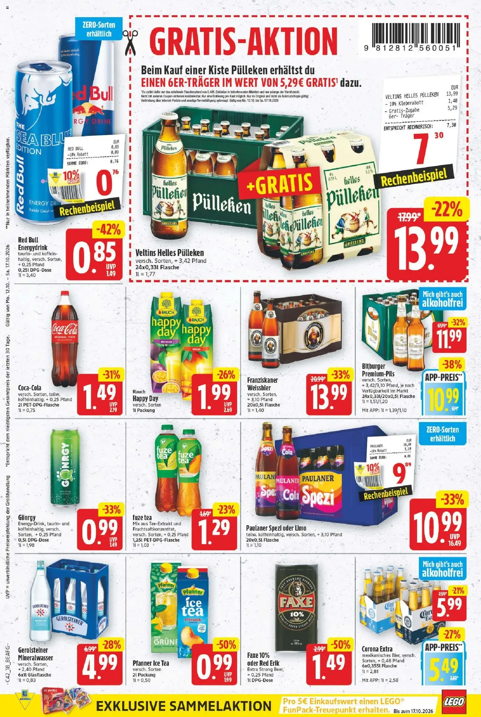 E center Prospekt (ab 12.10.2026) zum Blättern von 12. Oktober bis 17. Oktober 2026 - Prospekt seite 17