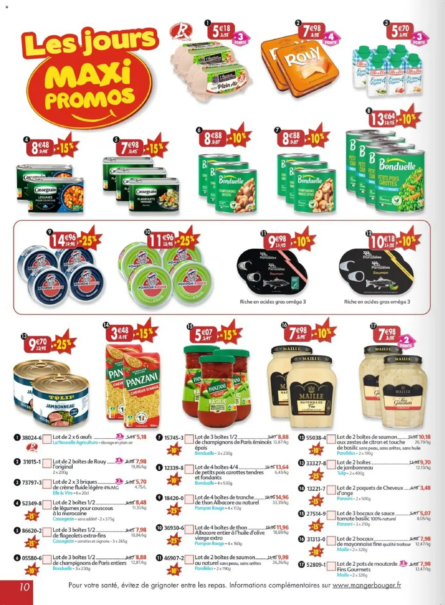 Maximo catalogue epicerie à partir du 26/10/2026 - promo en ligne du 26 octobre au 22 novembre 2026 - Catalogue page 10