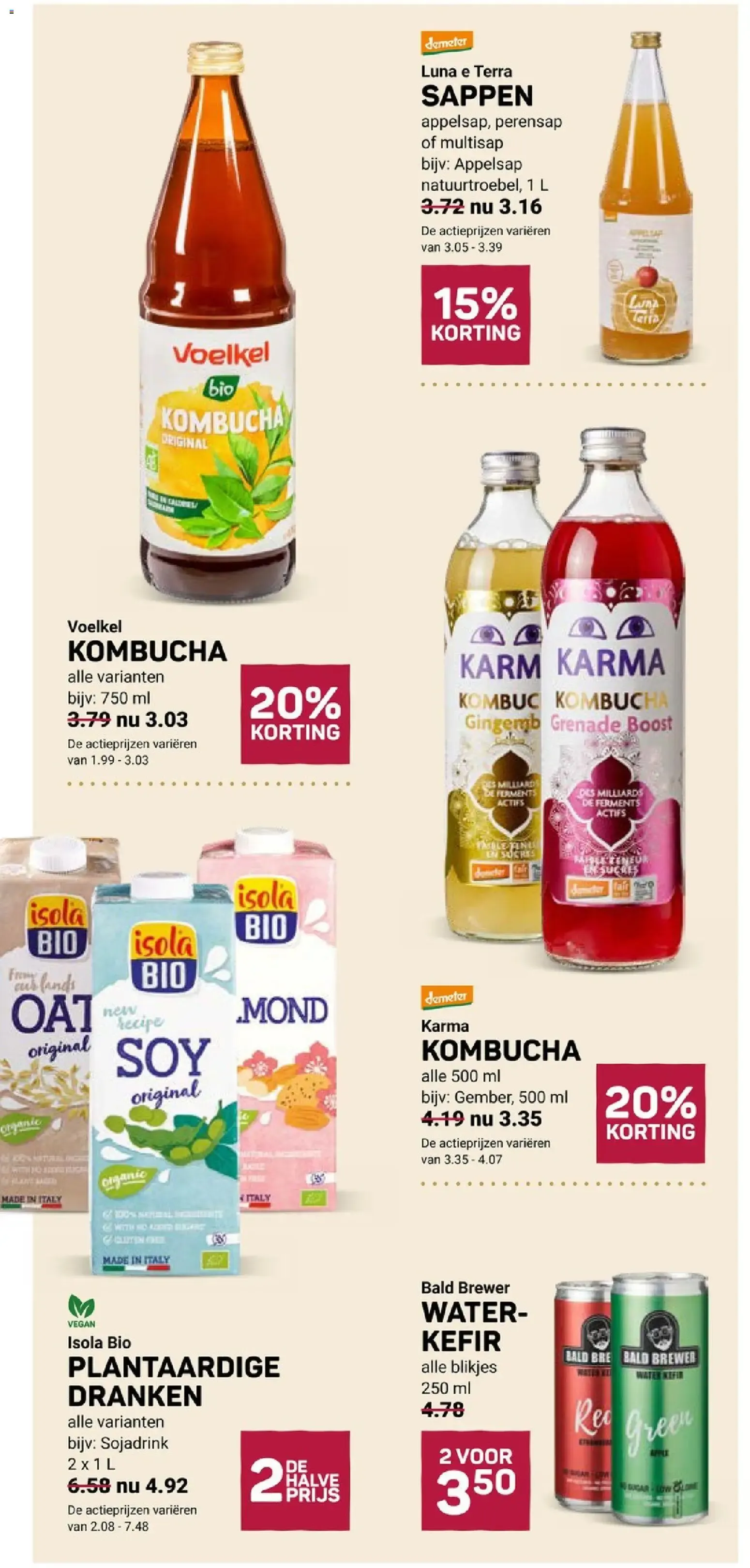 Ekoplaza: Almendras y frutos secos con 25% de descuento van 1 juli tot 7 juli 2026 - Folder pagina 10