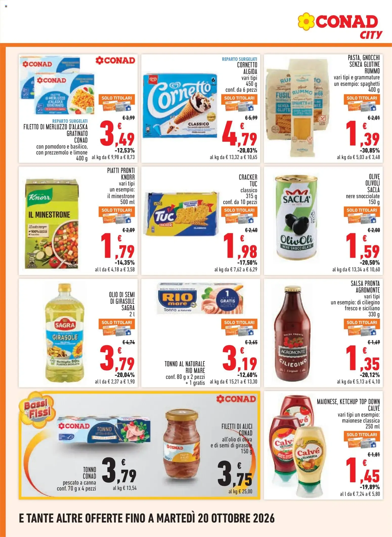 Conad City - Sotto Costo da 8 ottobre a 17 ottobre di 2026 - Pagina del volantino 10
