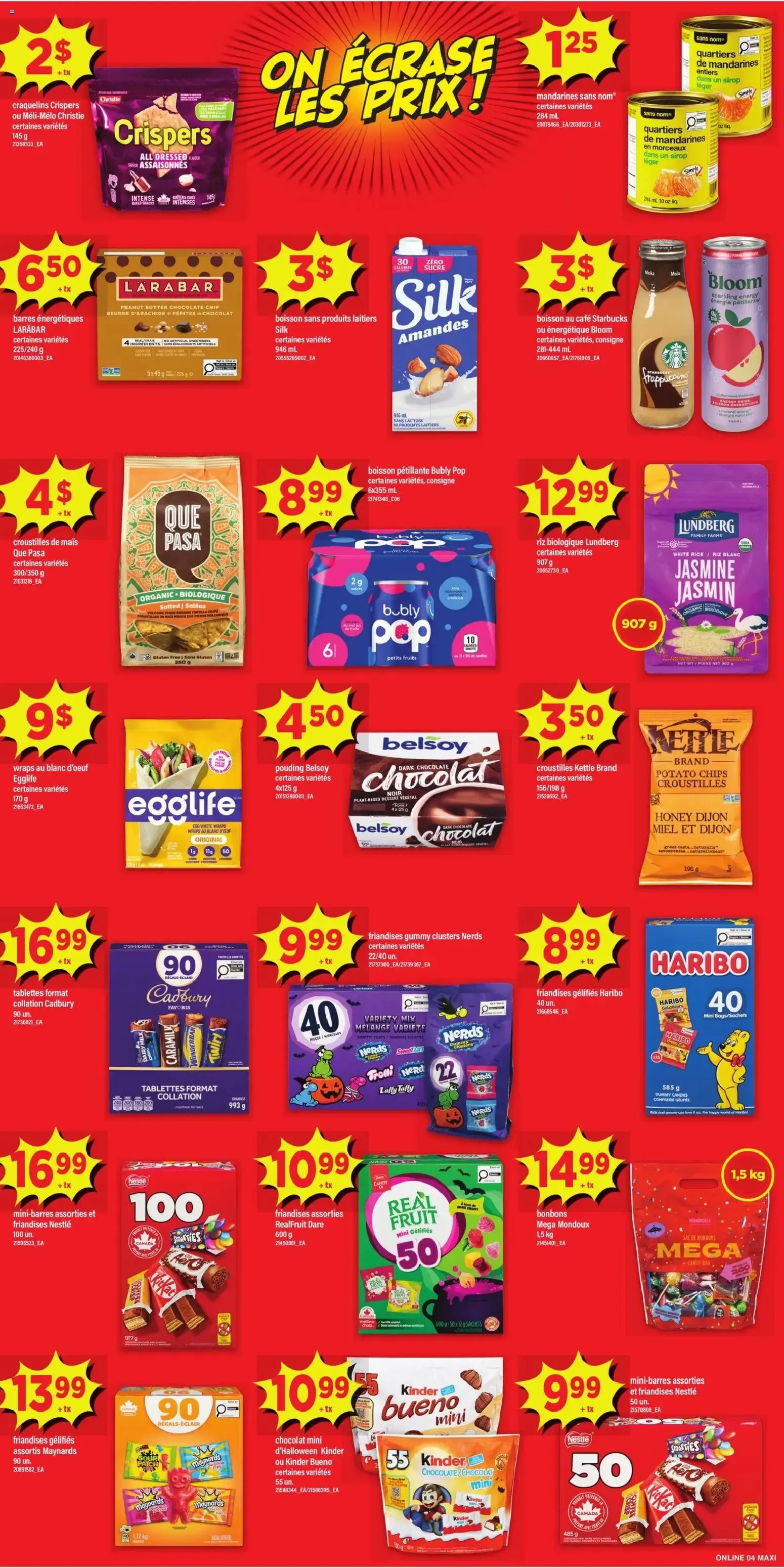 Maxi weekly flyer / circulaire from Oct 8, 2026 > weekly specials & deals from October 8 to October 14 2026 - flyer page 7