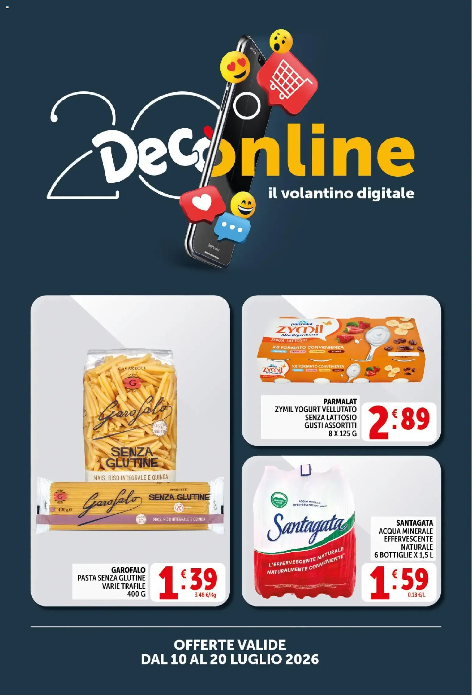 Deco Supermercati LOSHOW DEI PREZZI da 10 luglio a 20 luglio di 2026 - Pagina del volantino 20
