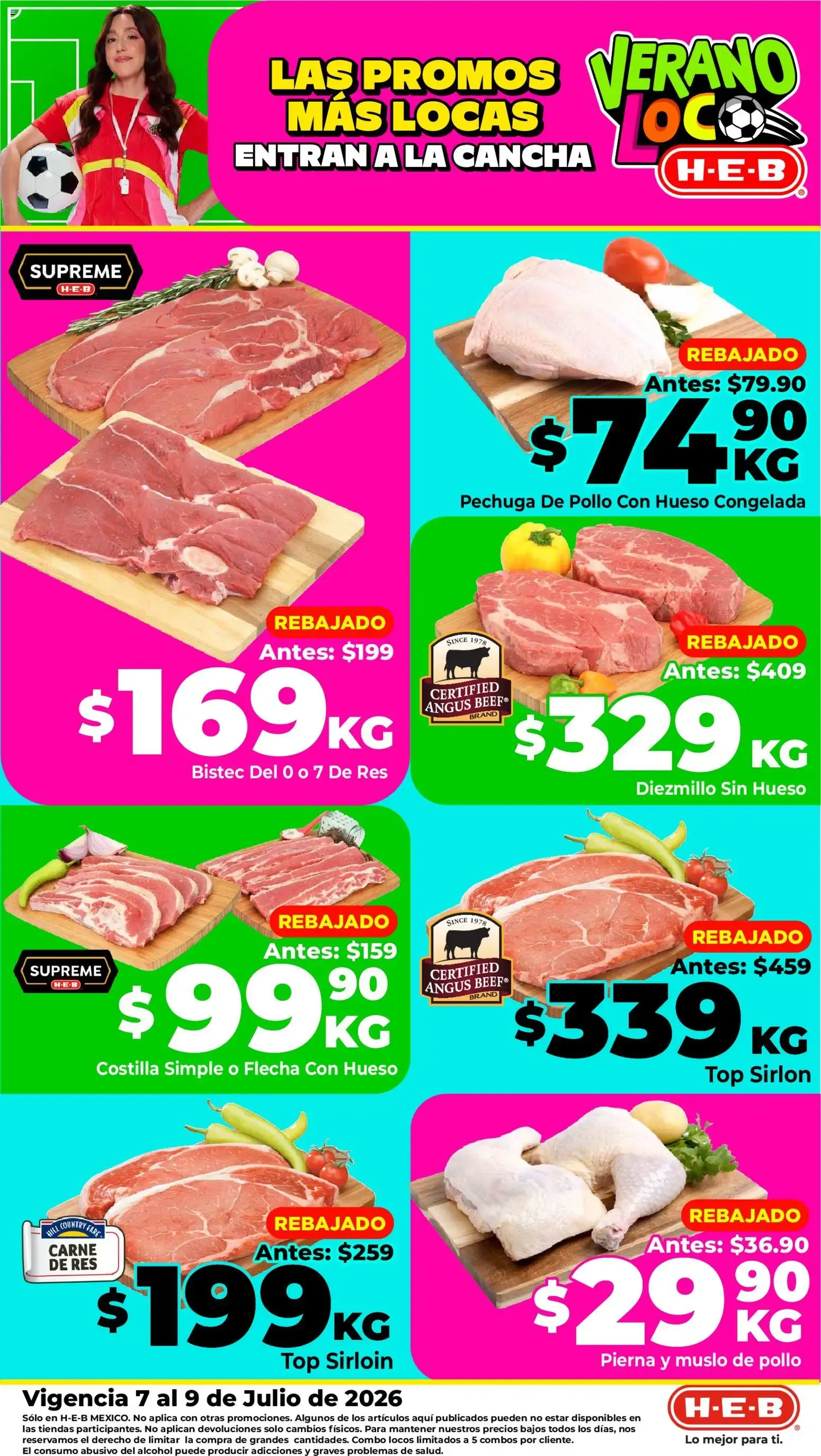 Las Promos Más Locas Entran a la Cancha - Verano Loco H-E-B