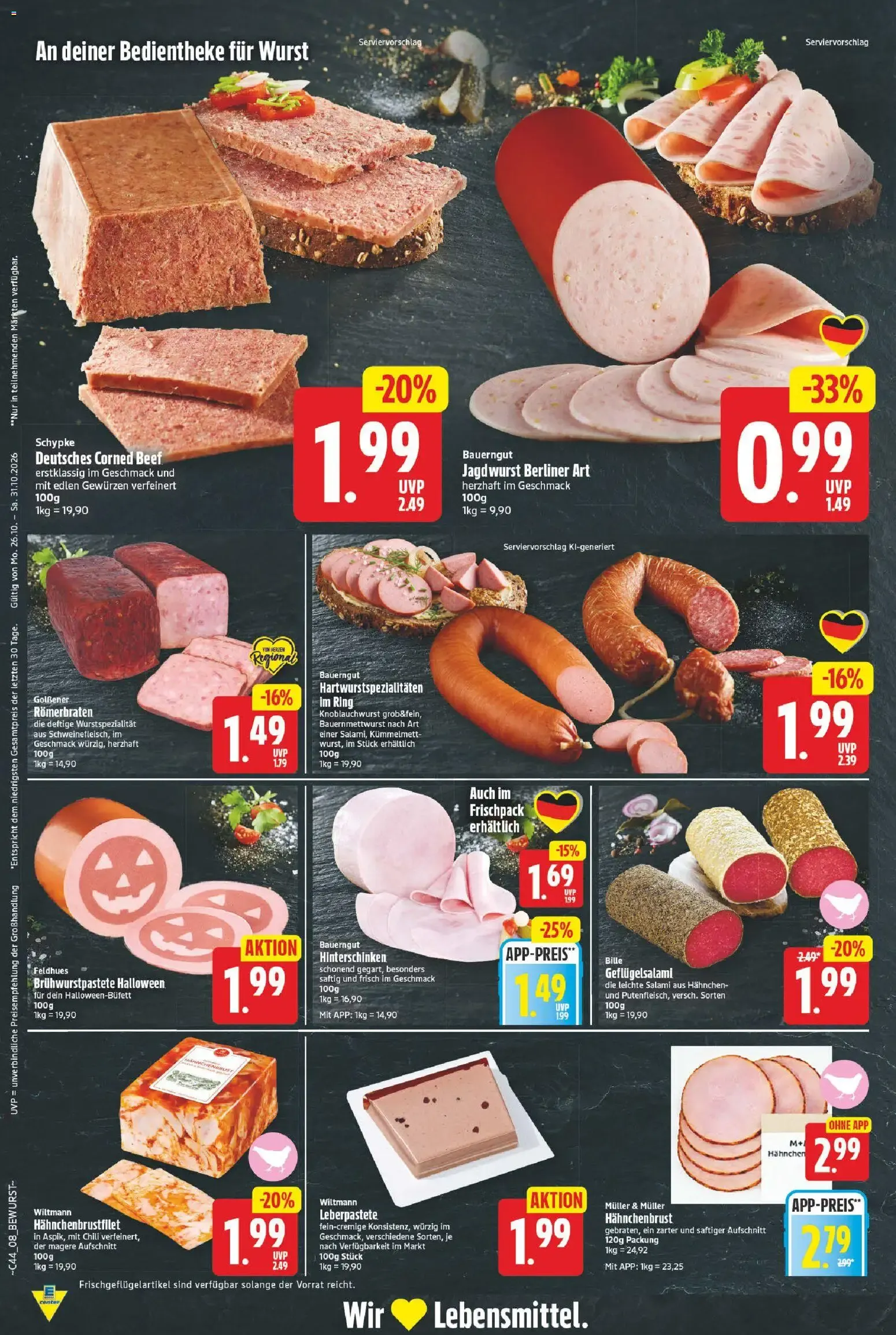 E center Prospekt (ab 26.10.2026) zum Blättern von 26. Oktober bis 31. Oktober 2026 - Prospekt seite 8