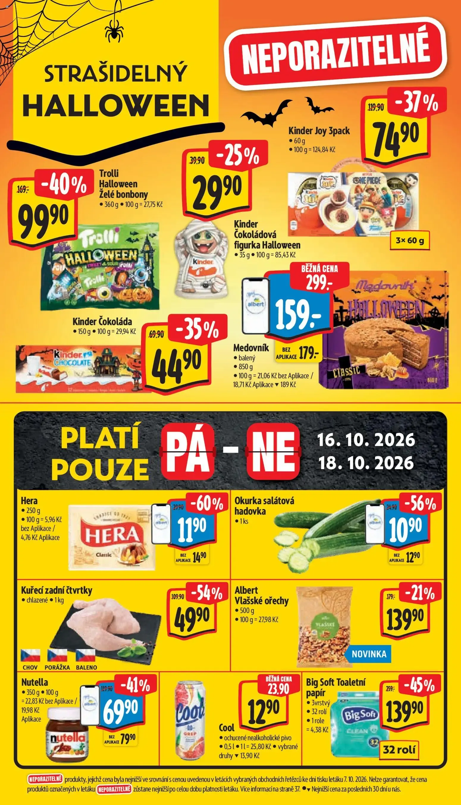 Albert leták - Hypermarket - Znojmo od 14.10.2026 - Akční leták - 14. října 20. října 2026 - Page 15