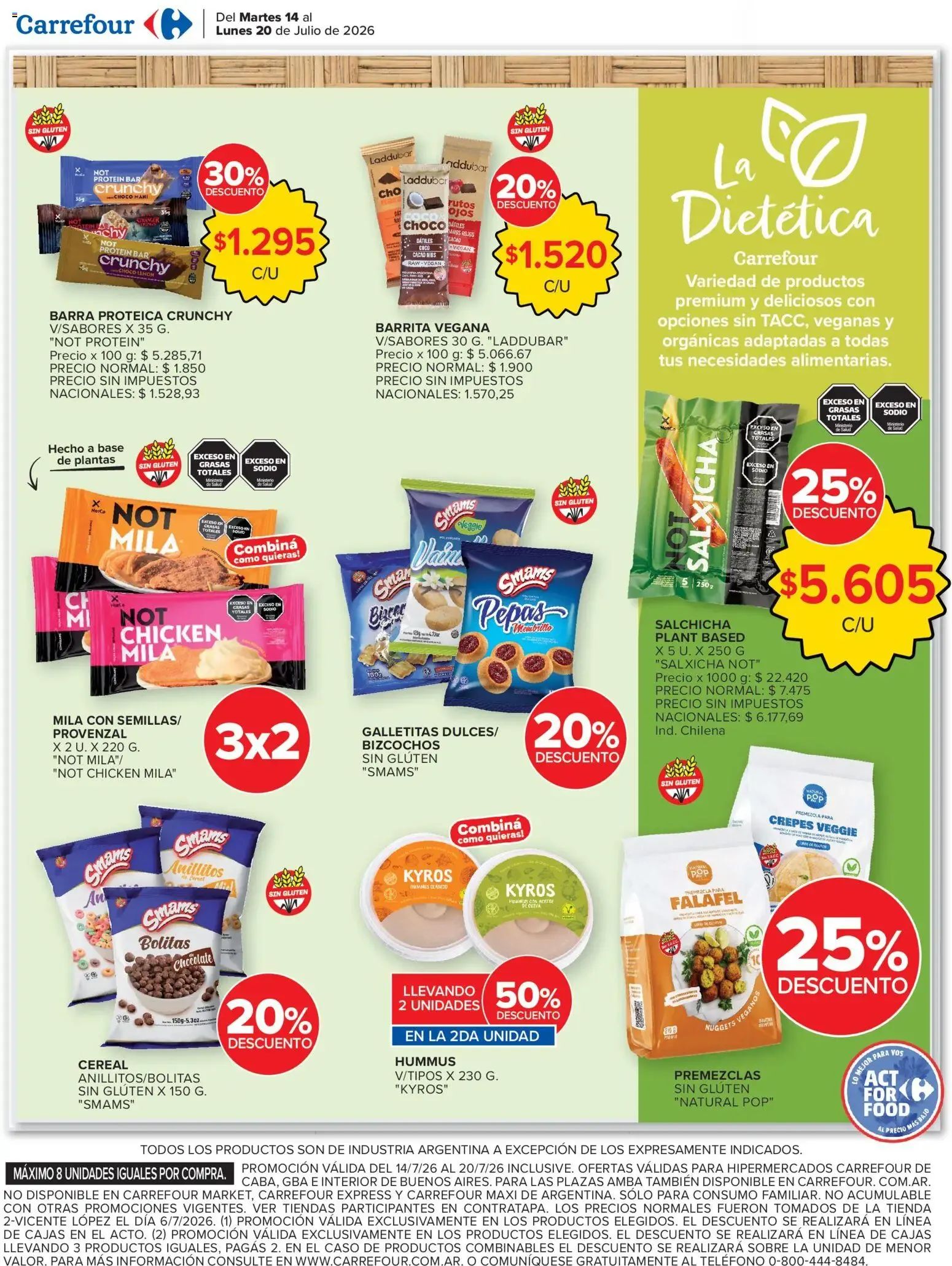 Ofertas de Carrefour ofertas || del 14/07/2026 - 21/07/2026 || Promociones 14 de julio al 20 de julio 2026 - Página 18 del catálogo