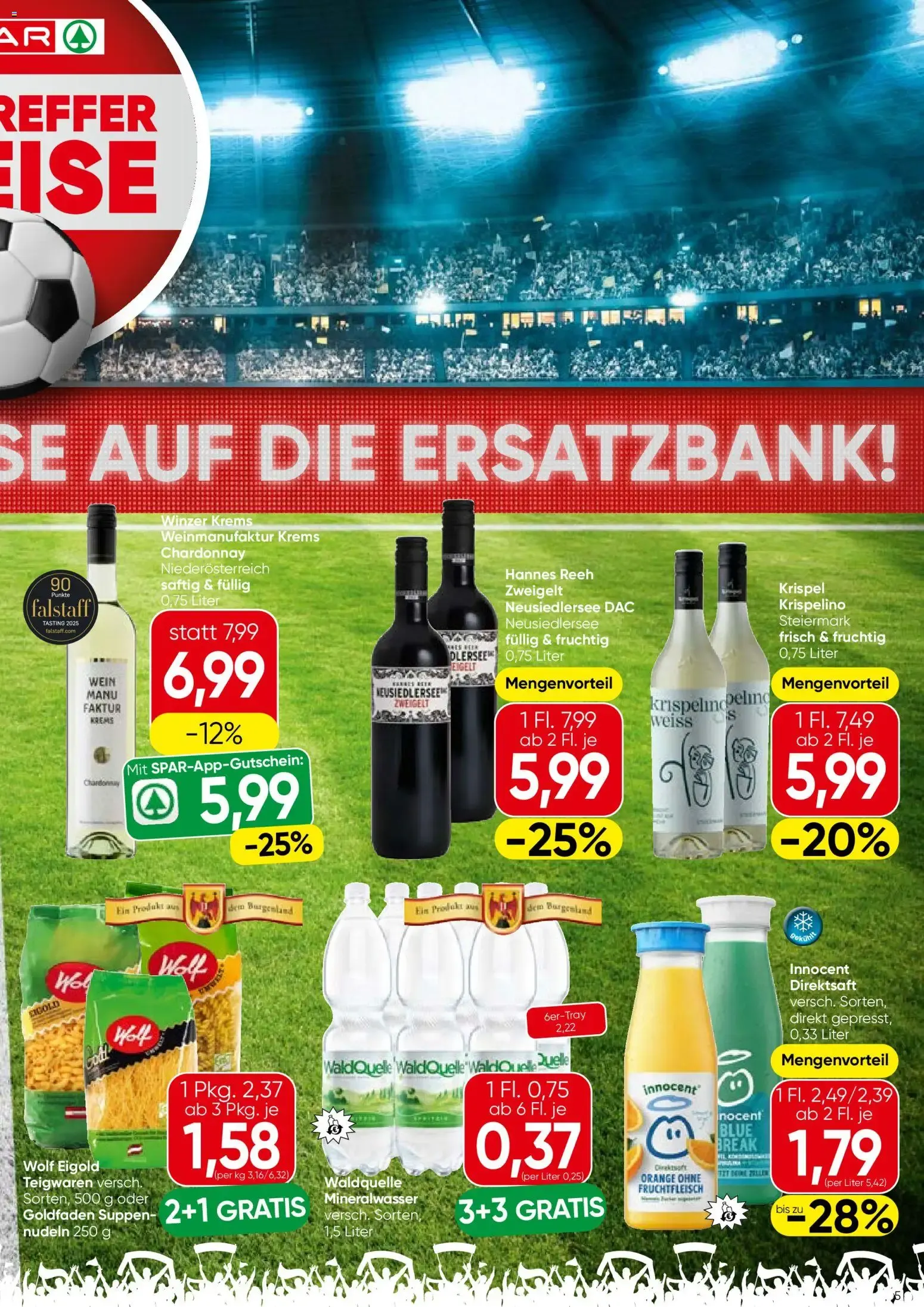 Spar Flugblatt - Wien (01.07.2026) - Angebote und Prospekt von 1. Juli bis 15. Juli 2026 - Flugblätt seite  5