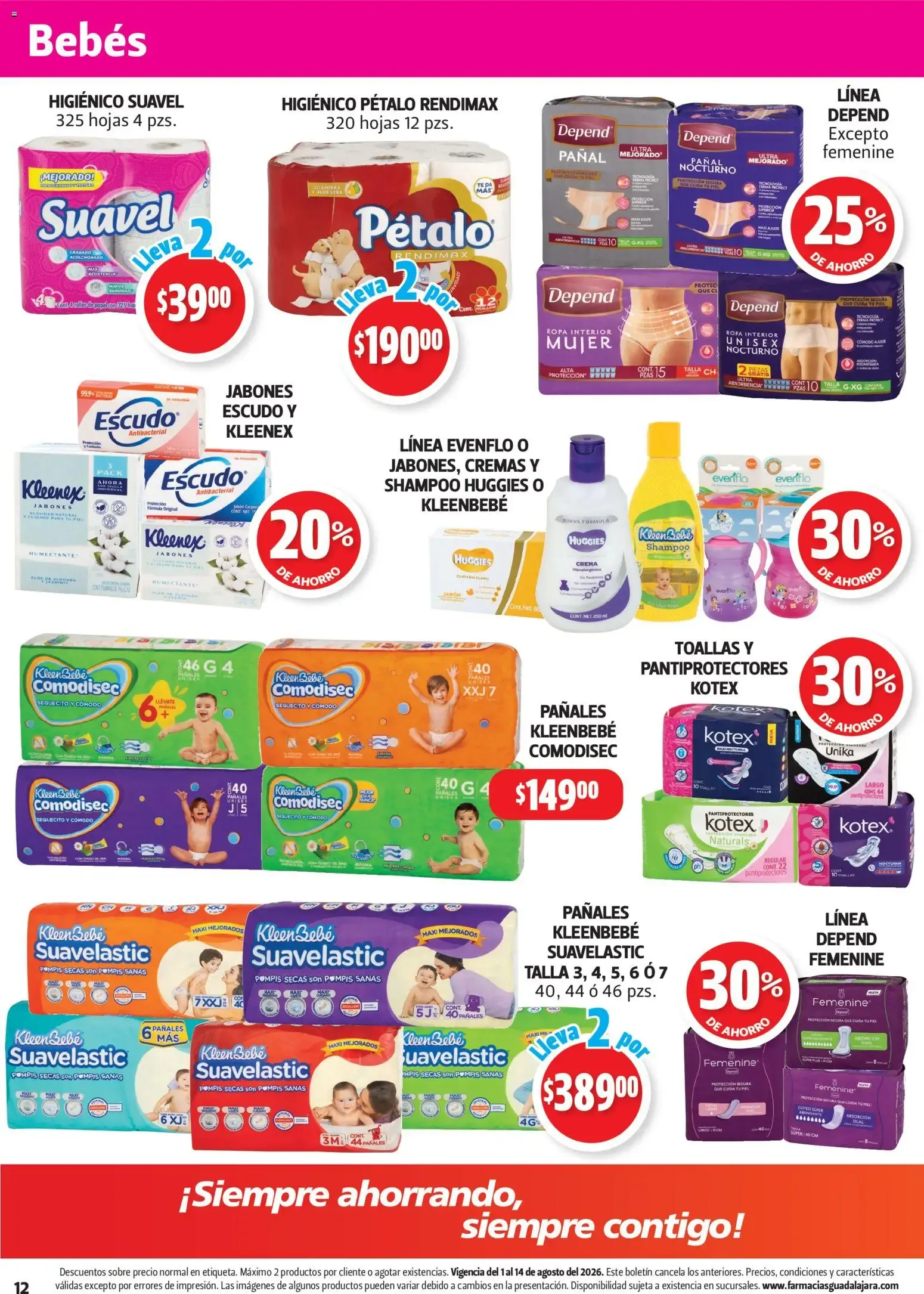 Catálogo de Farmacia Guadalajara catálogo (01/08/2026 - 14/08/2026) - catálogo en línea 1 de agosto al 14 de agosto 2026 - Pagina 12