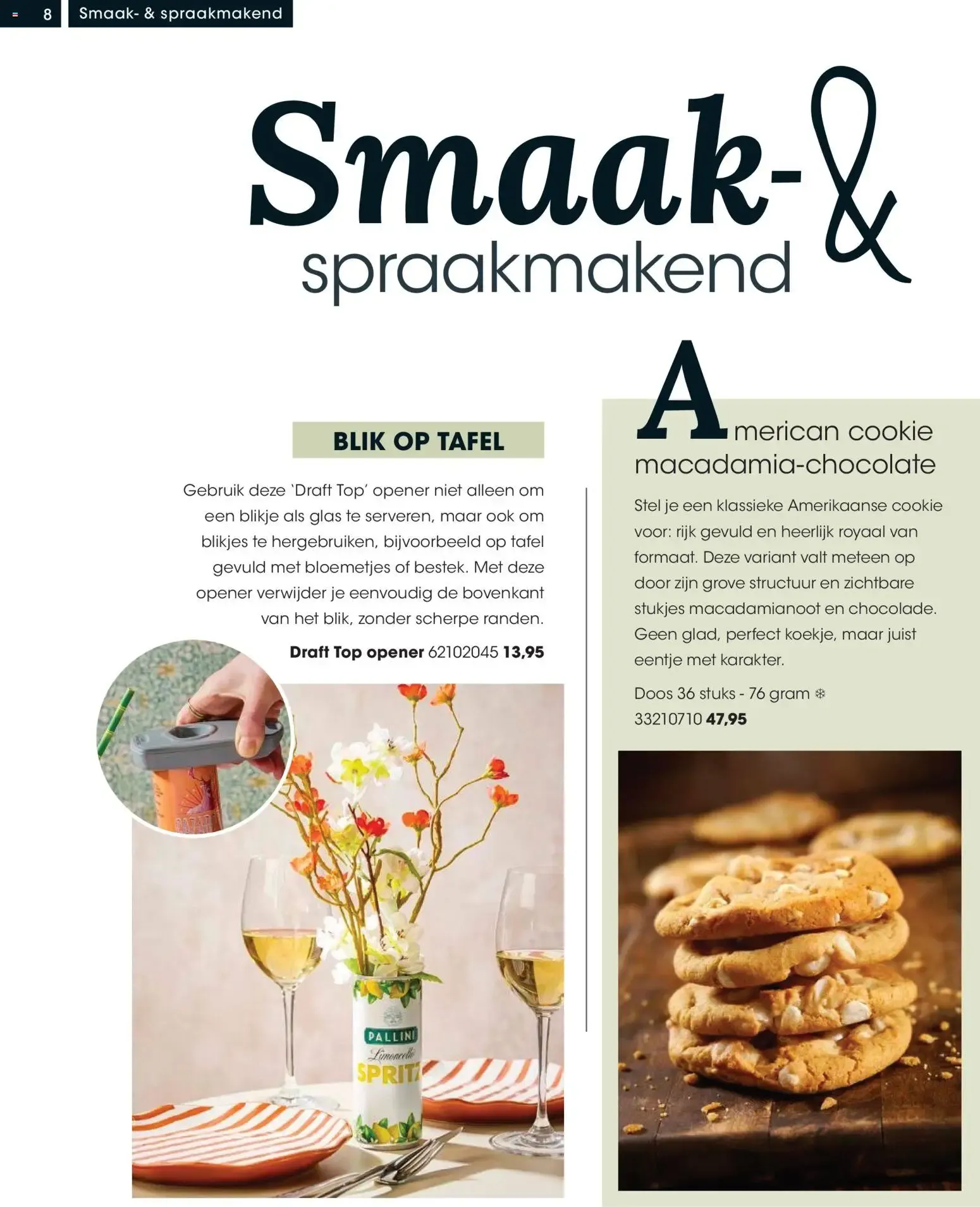 HANOS Hét Inspiratiemagazine voor de Horeca van 1 juni tot 31 juli 2026 - Folder pagina 8