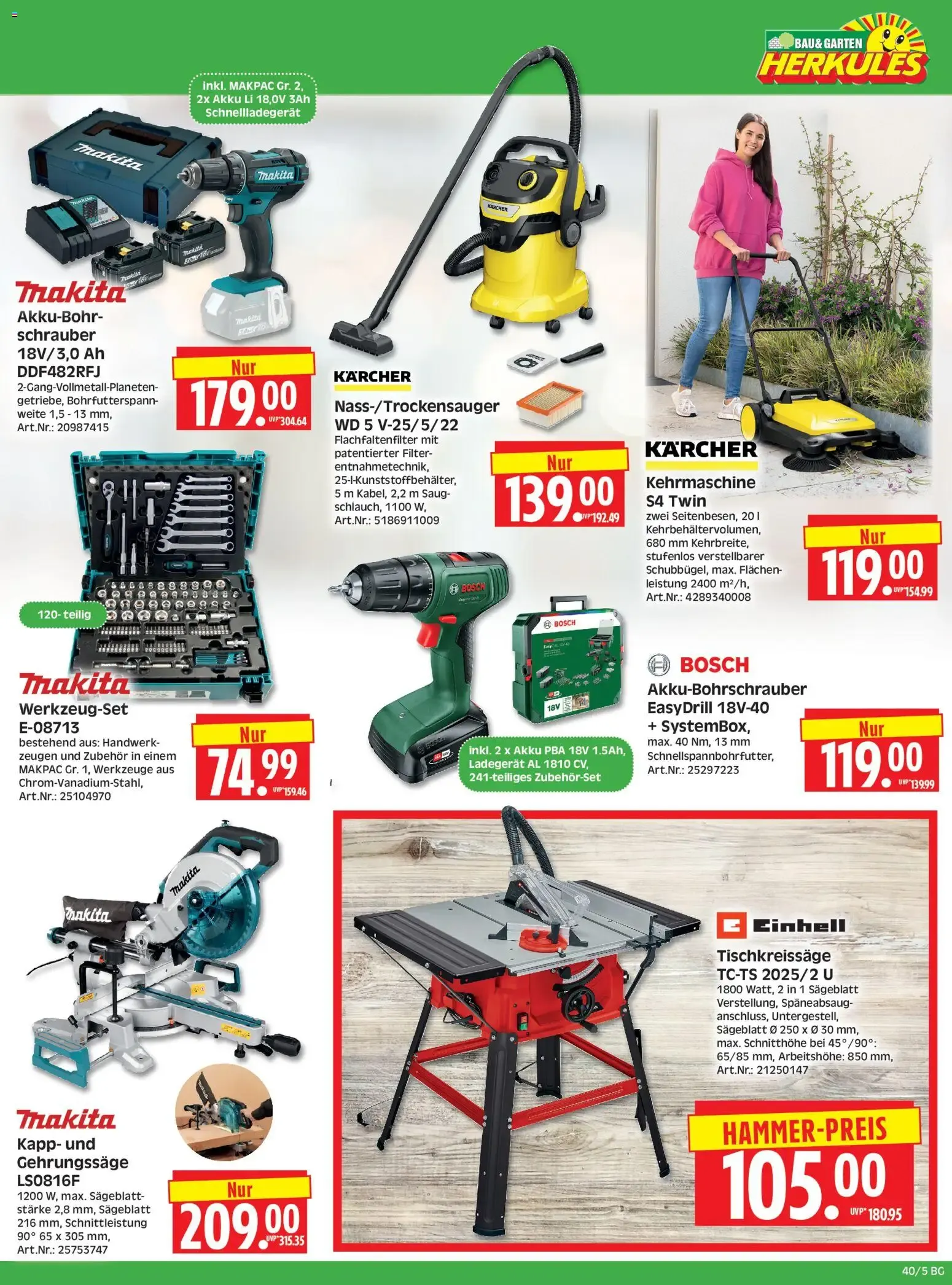 HERKULES Bau & Garten (ab 28.09.2026) zum Blättern von 28. September bis 2. Oktober 2026 - Prospekt seite 5