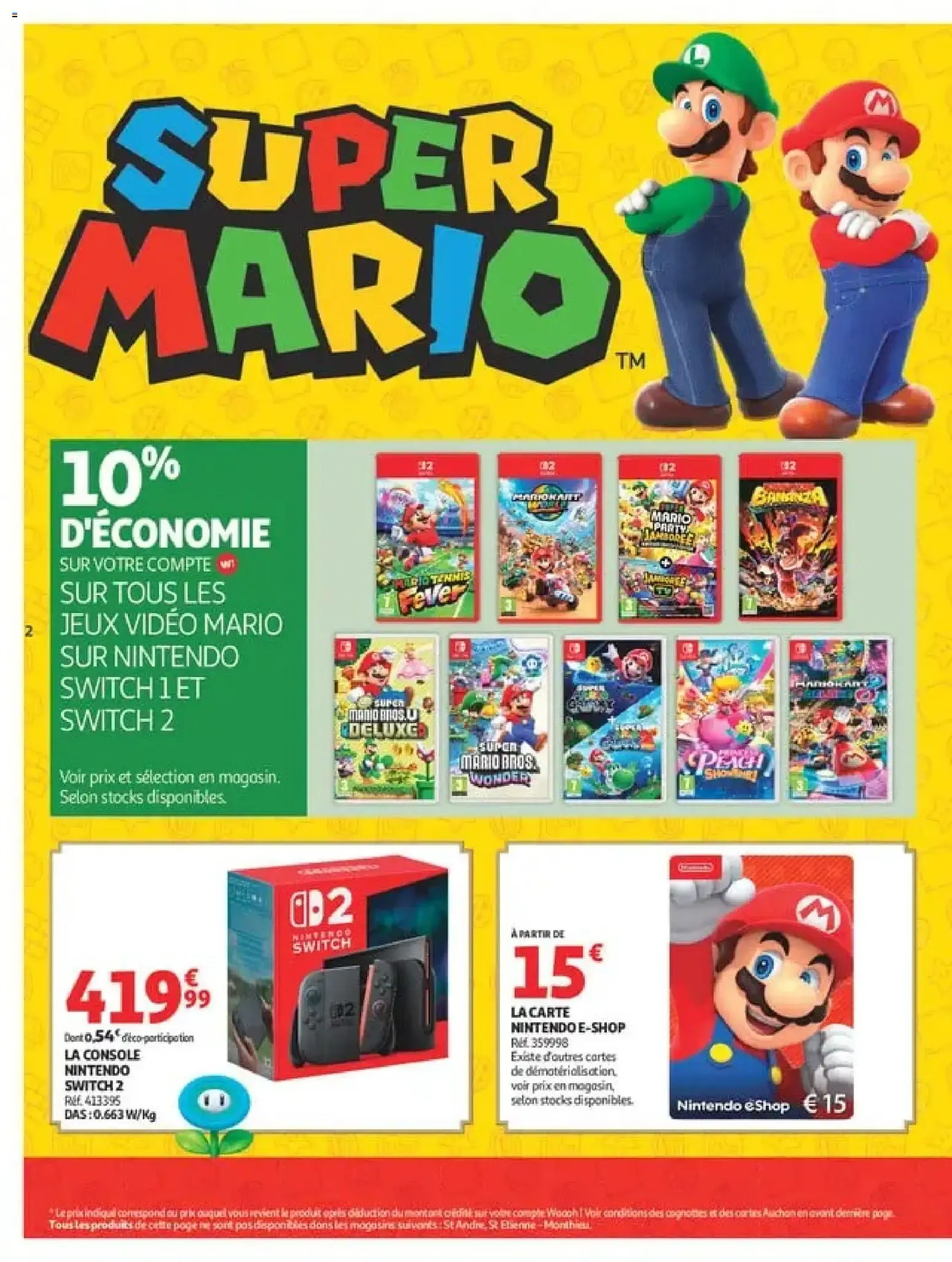 Auchan Rentrée scolaire hypers à partir du 25/08/2026 - promo en ligne du 25 août au 6 septembre 2026 - Catalogue page 2
