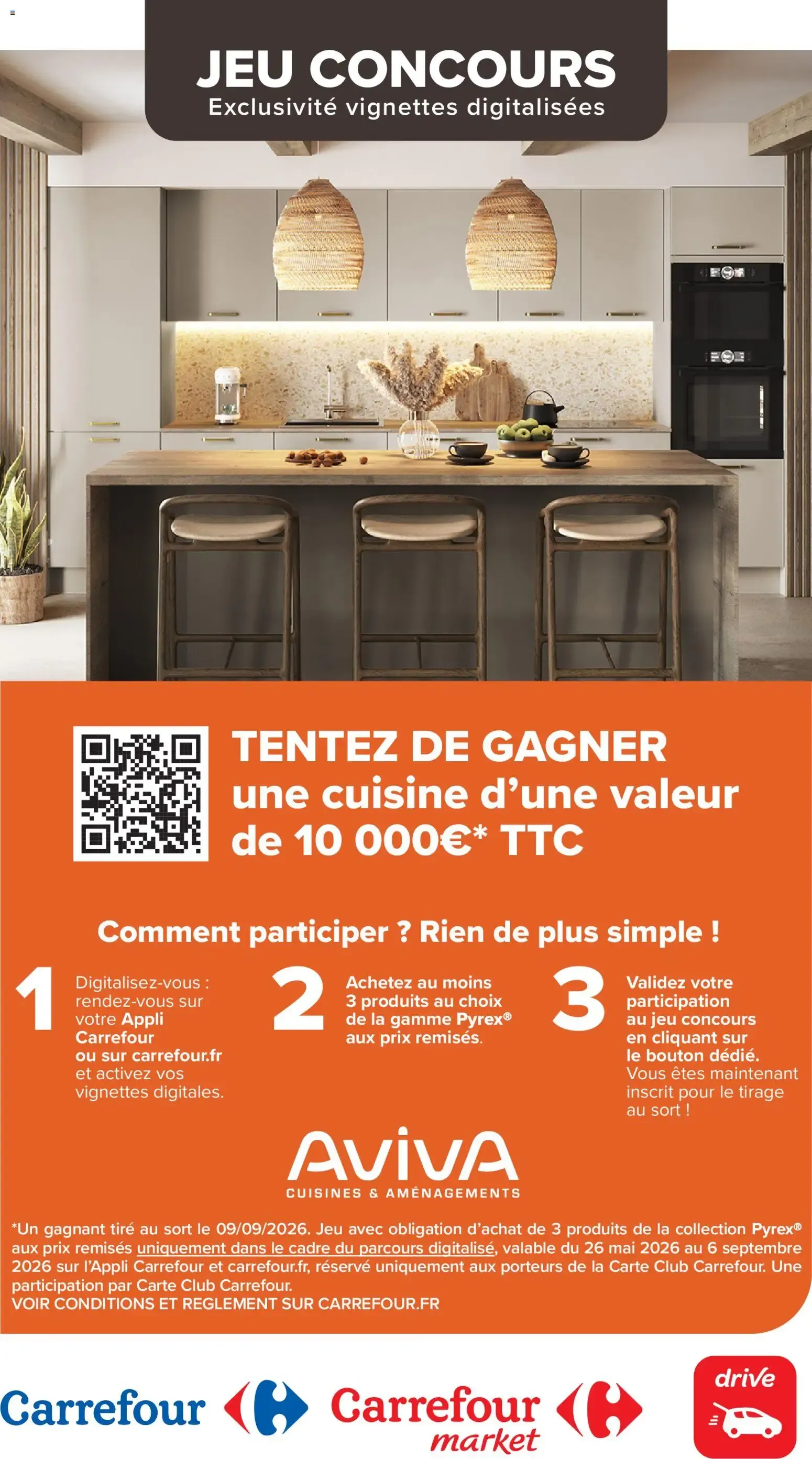 Carrefour Market Vignette pyrex à partir du 01/07/2026 - promo en ligne du 1 juillet au 6 septembre 2026 - Catalogue page 11