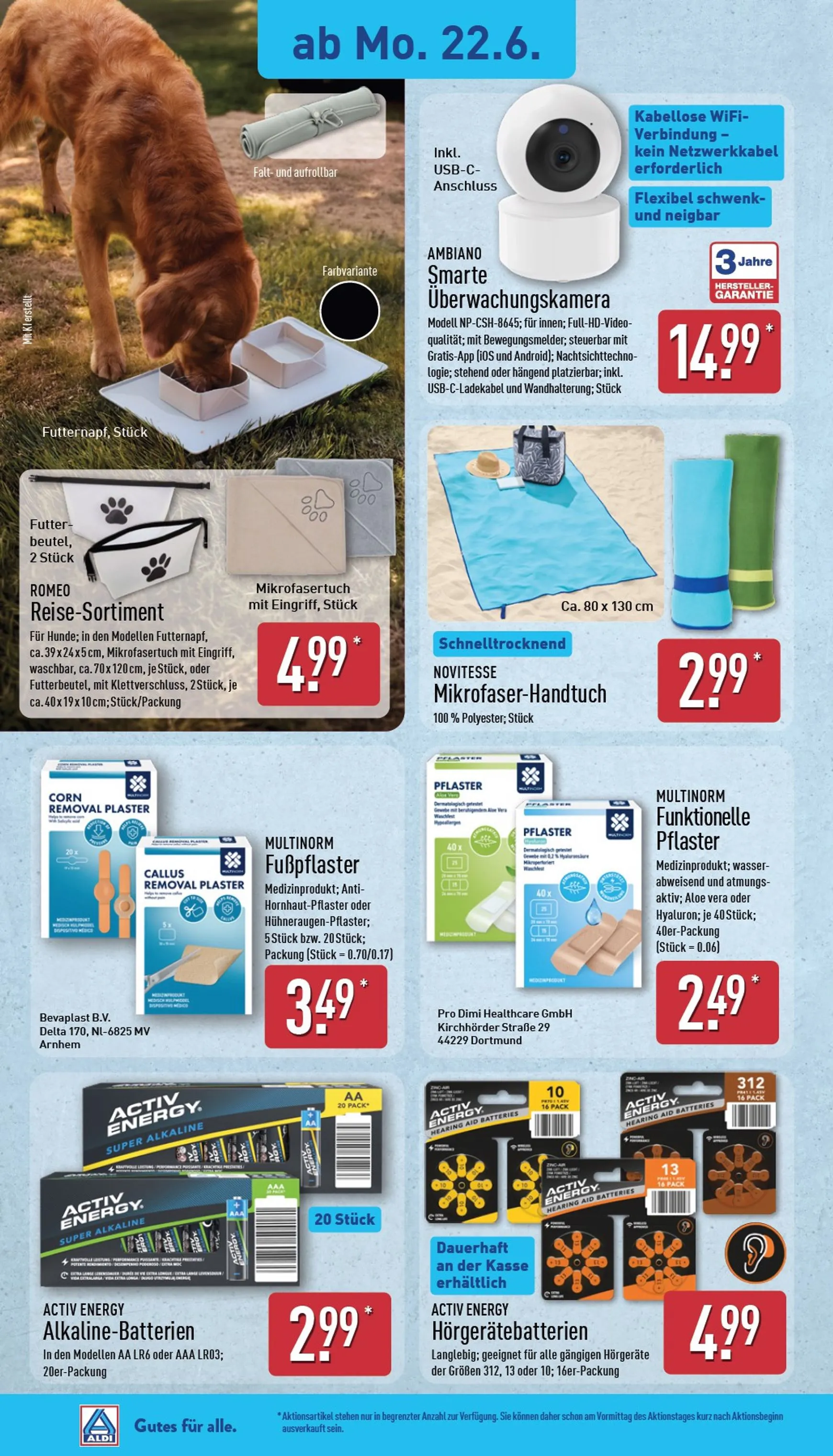 ALDI NORD Prospekt – von Montag 22.06.2026 bis Samstag 27.06.2026 von 22. Juni bis 27. Juni 2026 - Prospekt seite 18