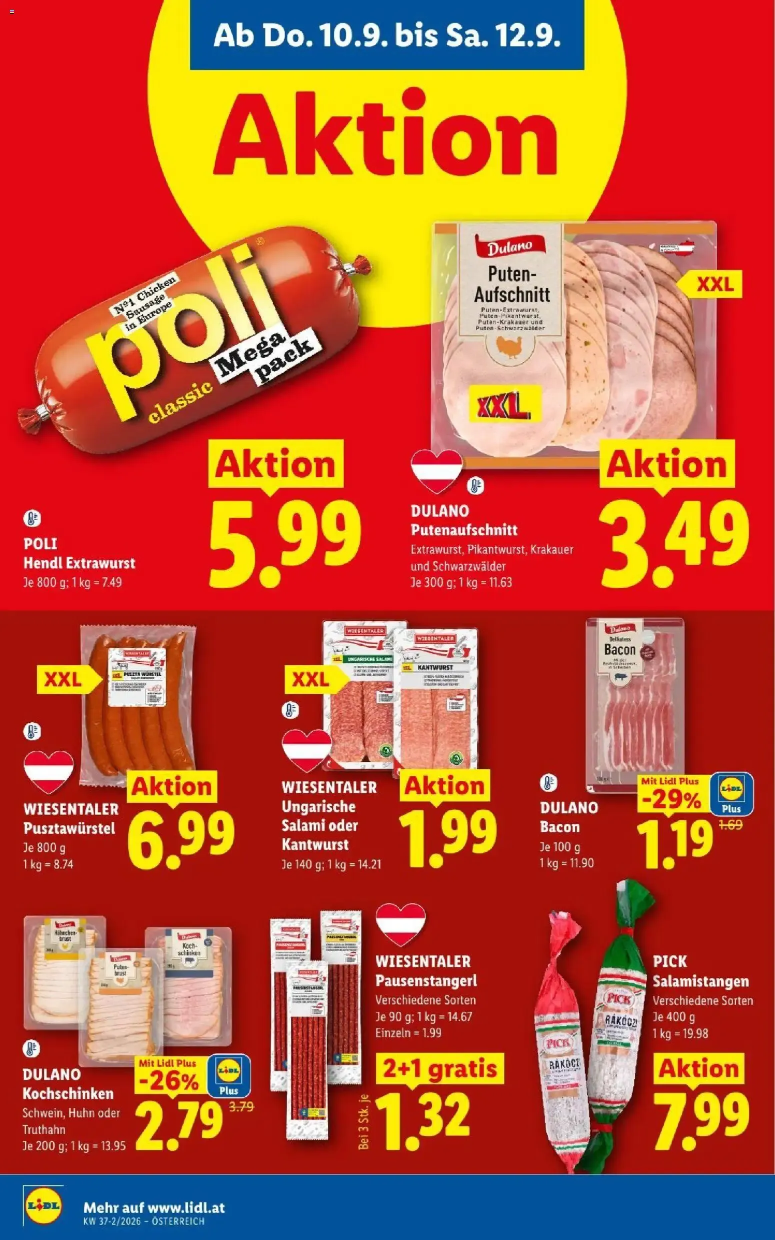Lidl - Flugblatt ab 10.09.2026 - Angebote ab donnerstag von 10. September bis 12. September 2026 - Flugblätt seite  10