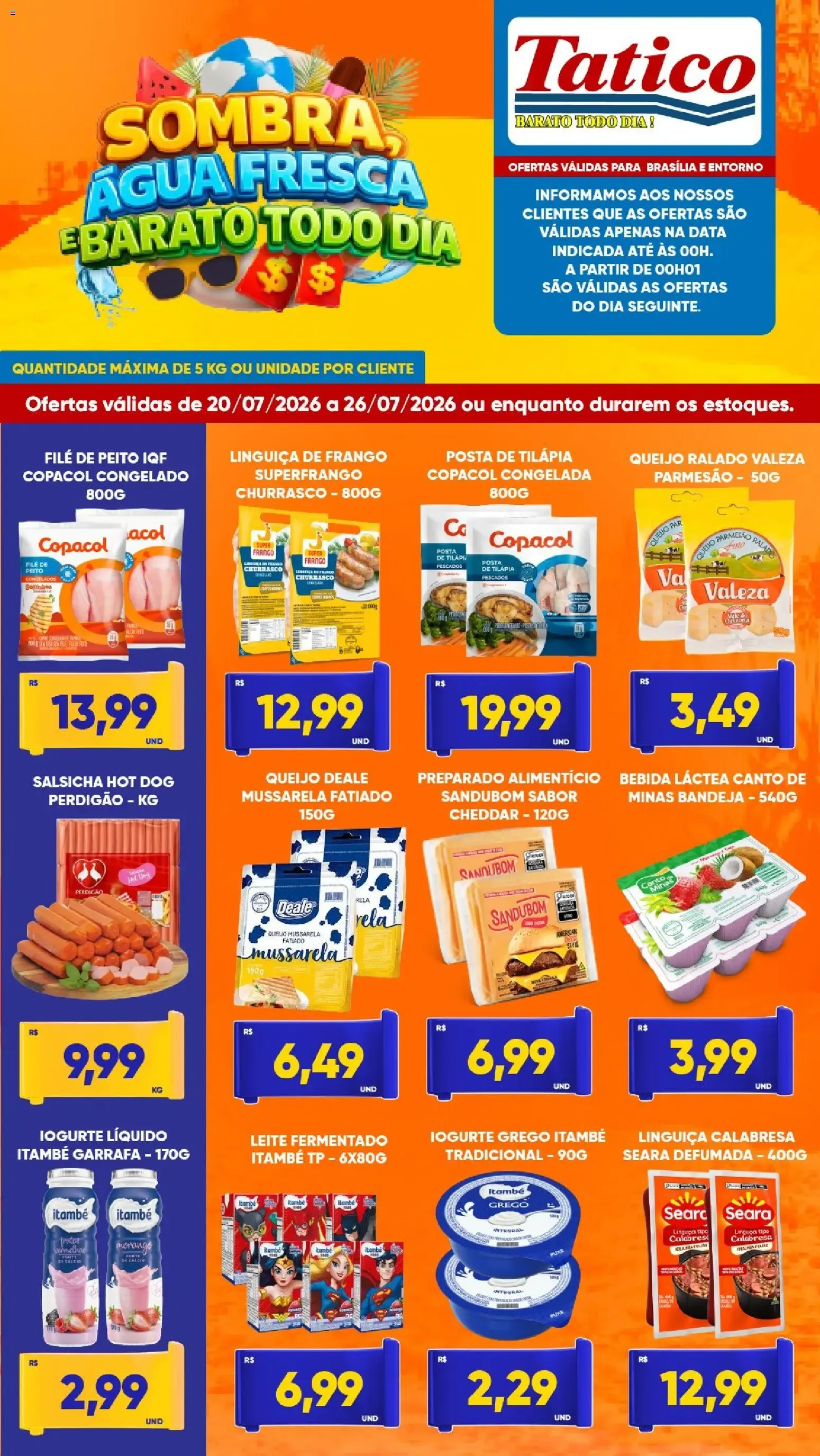 Encarte de Tatico - Ofertas da semana de 20/07/2026 | Promoções Online 20 de julho até 26 de julho 2026 - Pagina 1