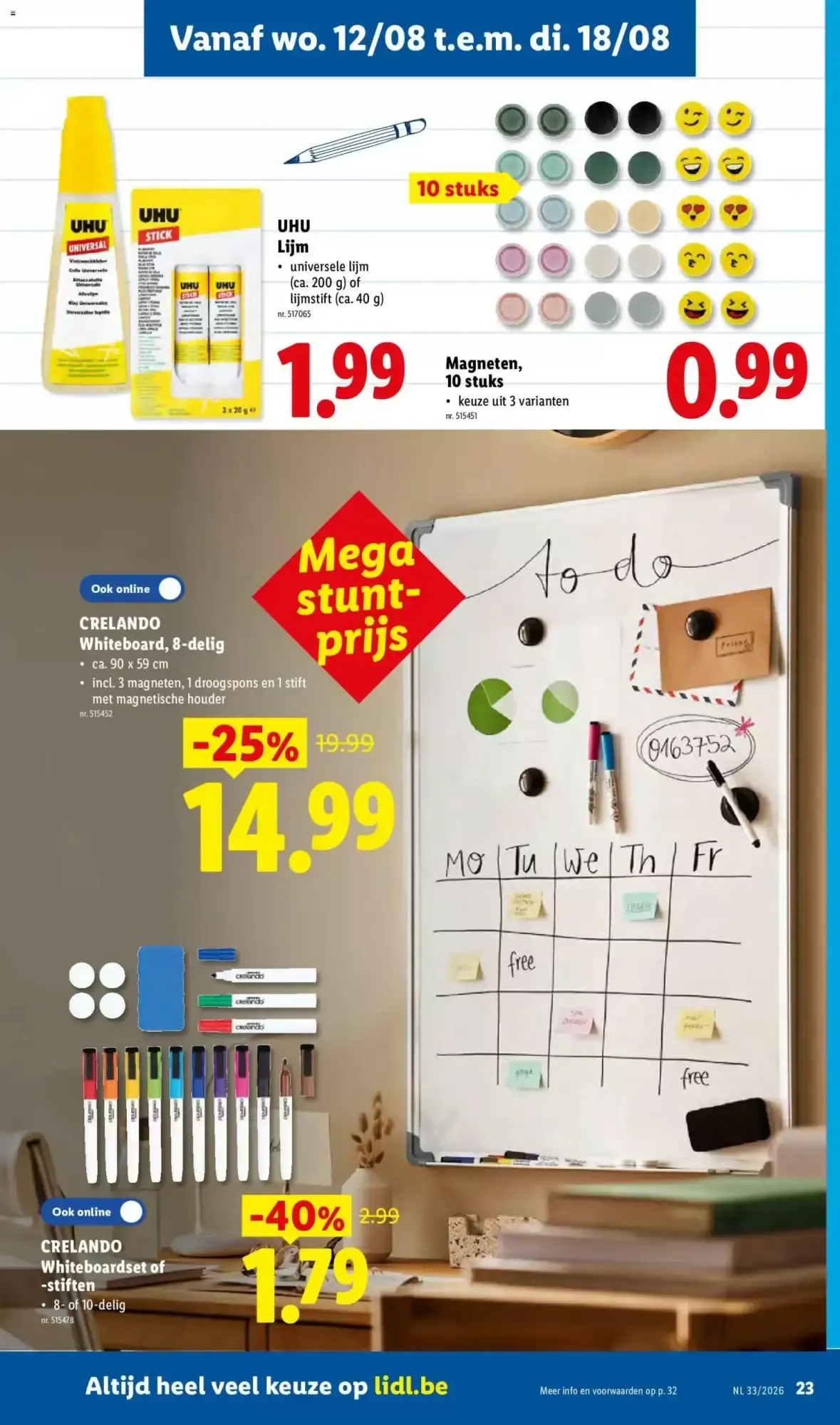 Extra extra large, dat kan tellen. van 10 augustus tot 14 augustus 2026 - folder pagina 23