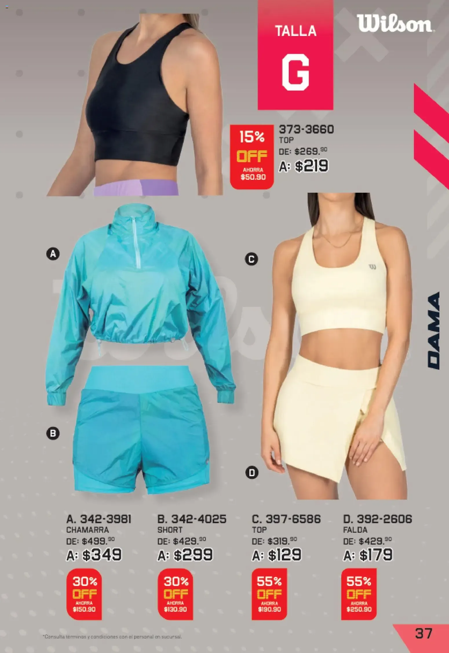 Catálogo de Andrea Sport - Marcas a tu medida 27 de septiembre al 31 de octubre 2026 - Pagina 36