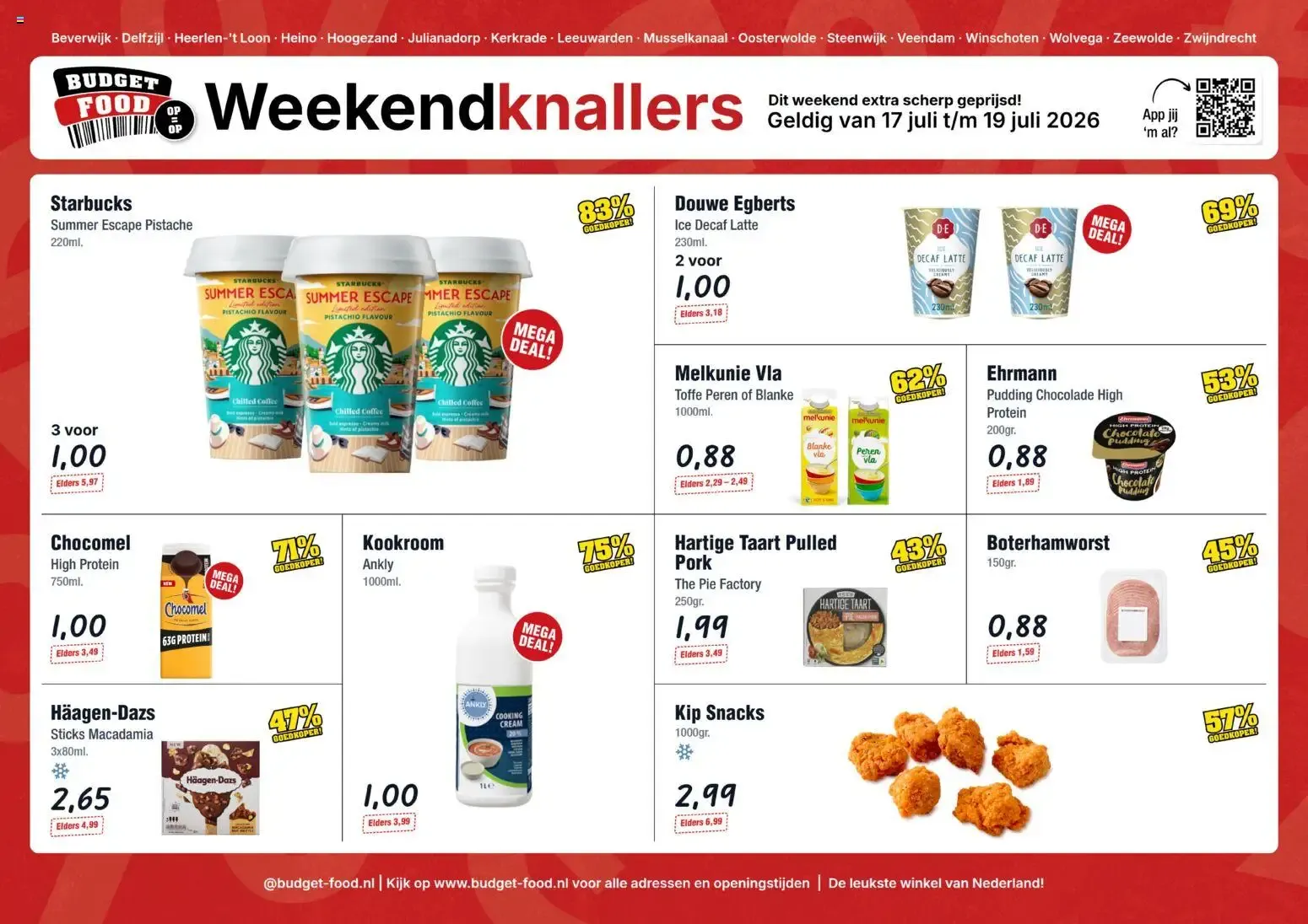 Weekendknallers van 17 juli tot 19 juli 2026 - Folder pagina 1